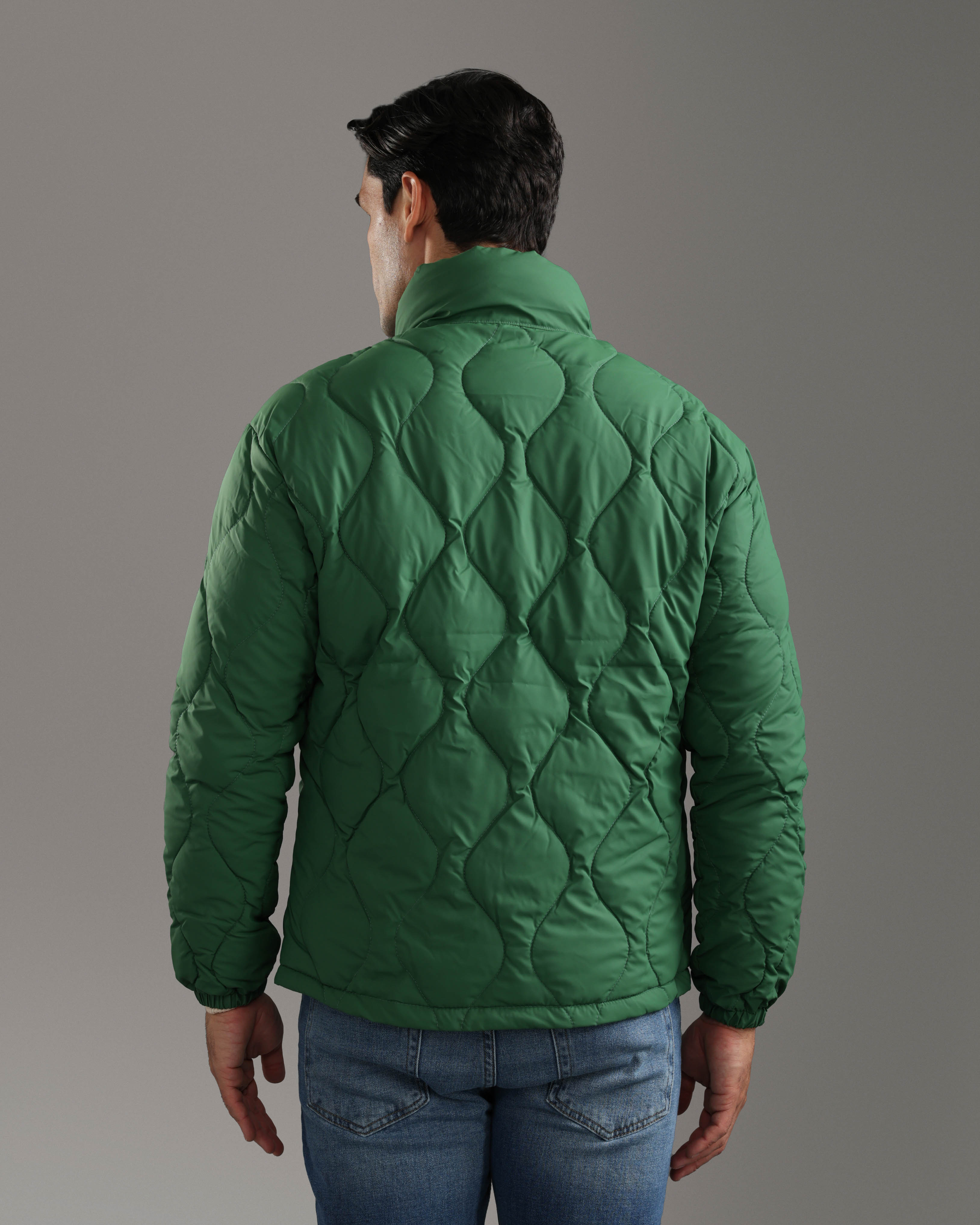Green Puffer Jacket