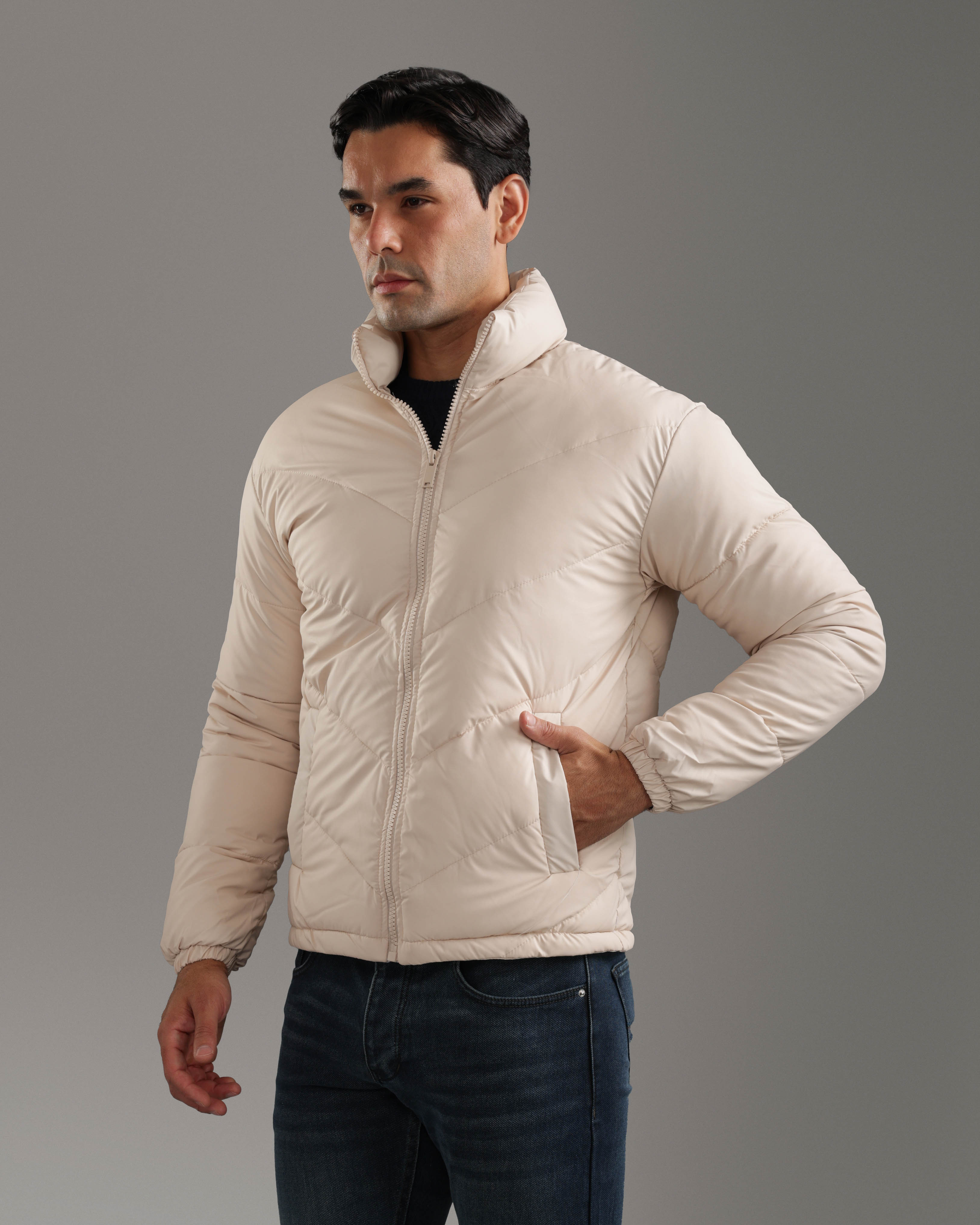 Off-White Puffer Jacket