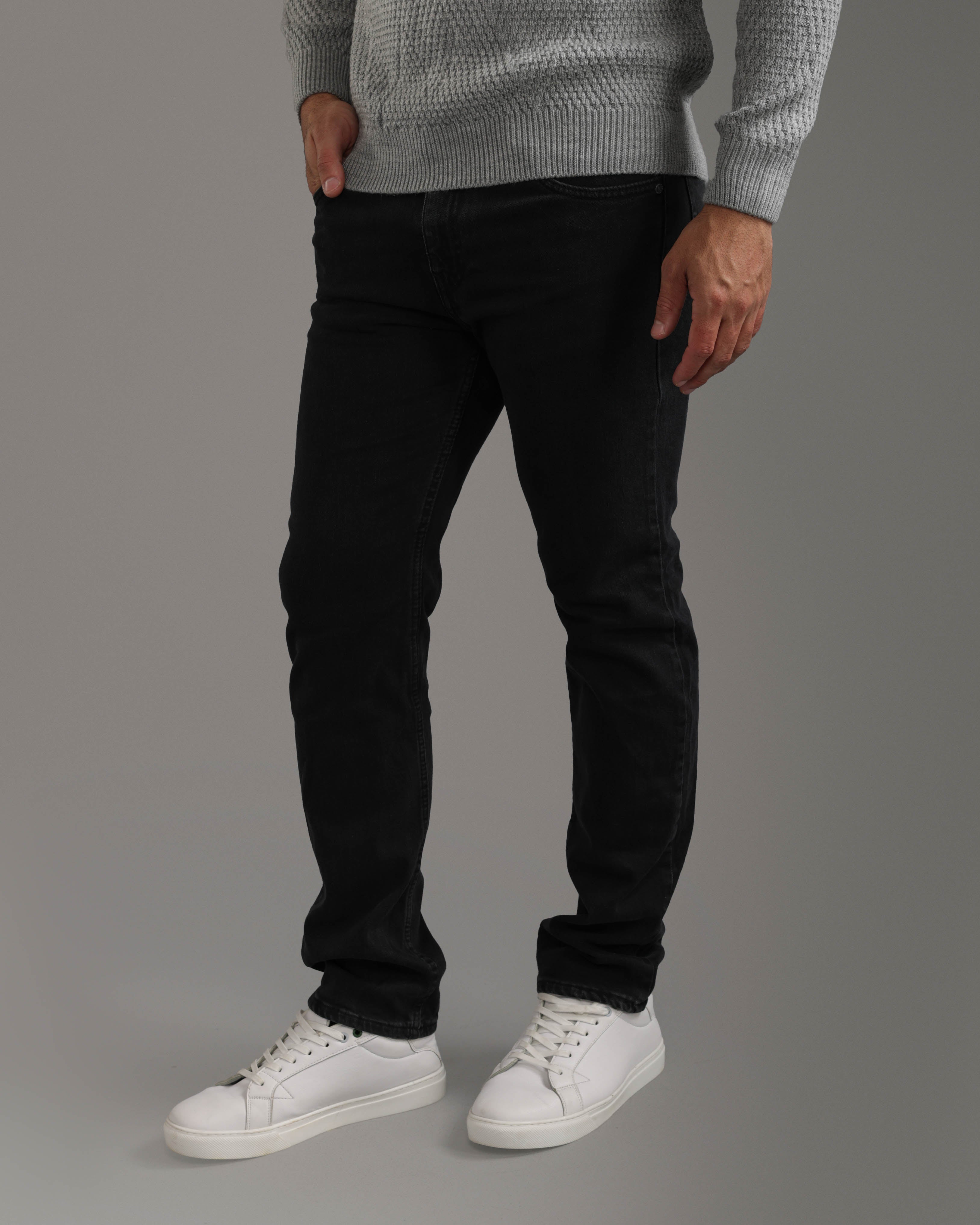 Charcoal Regular Fit Jeans