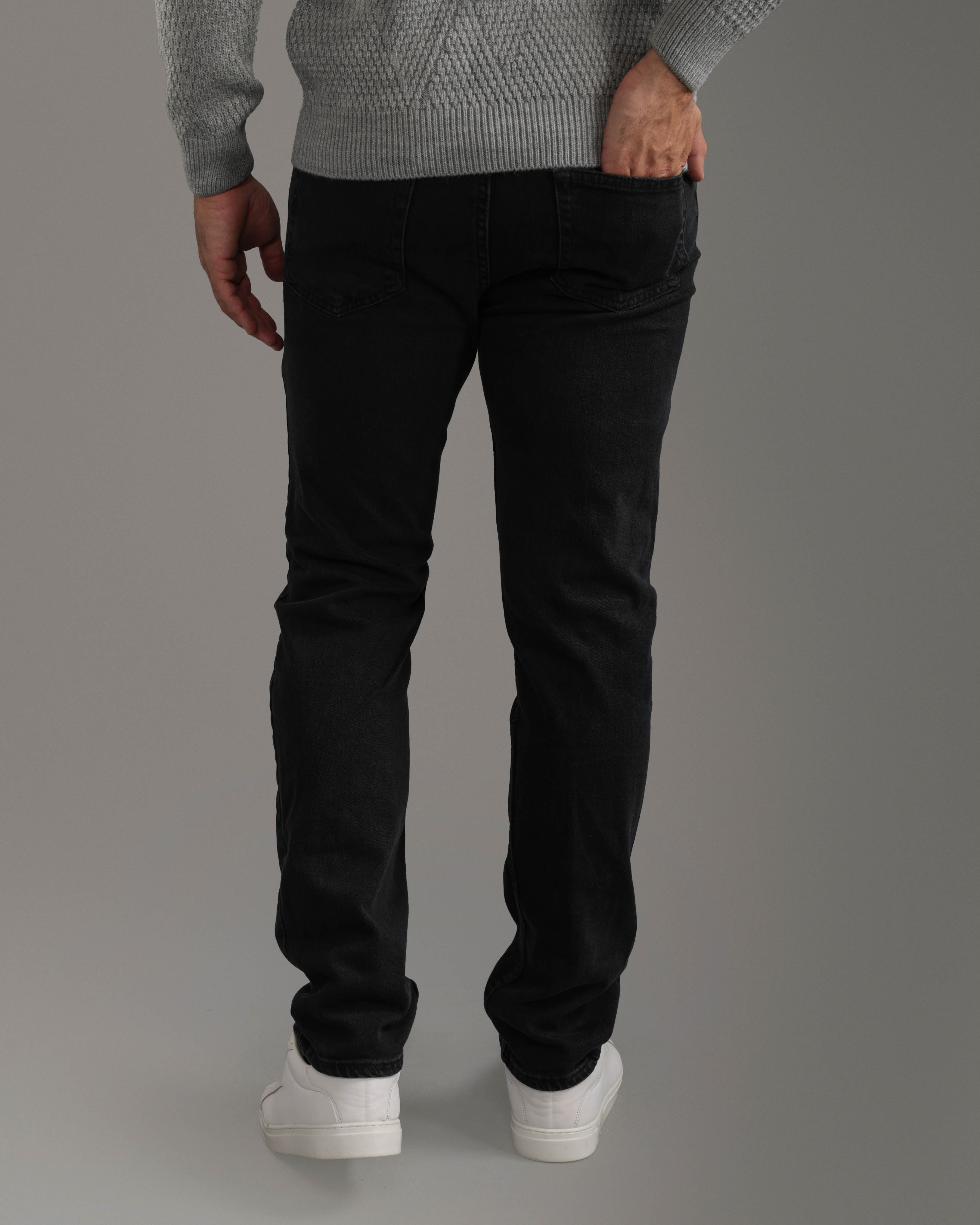Charcoal Regular Fit Jeans