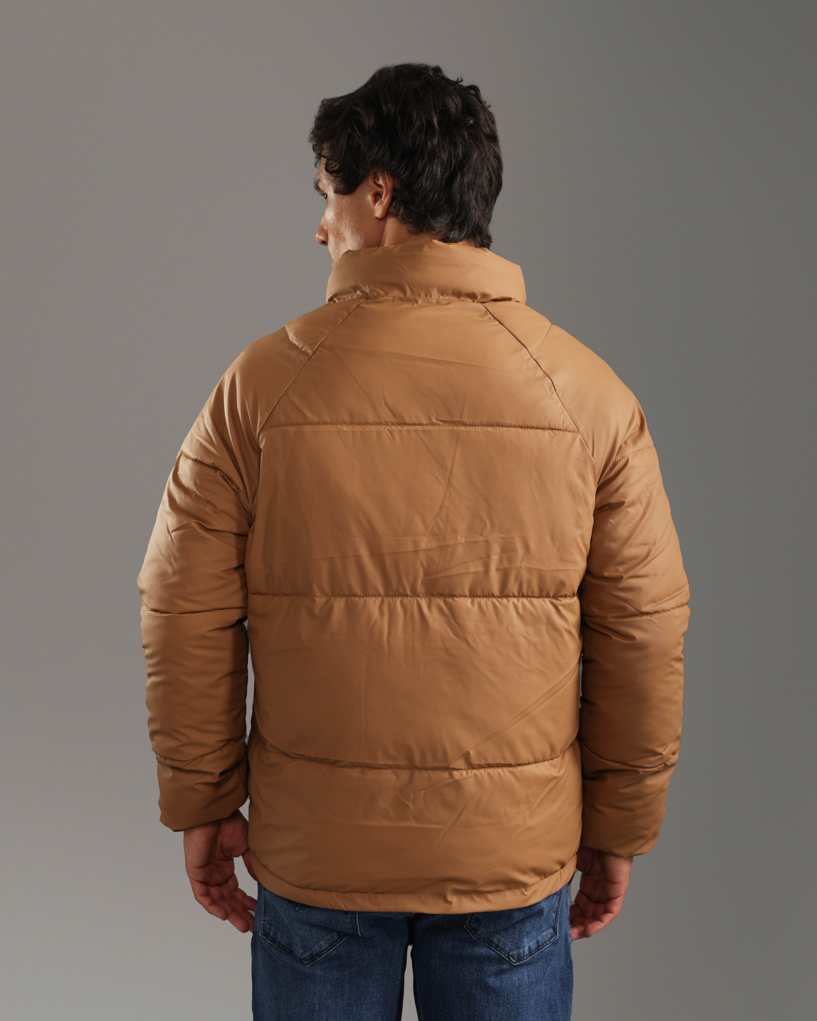 Camel Puffer Jacket