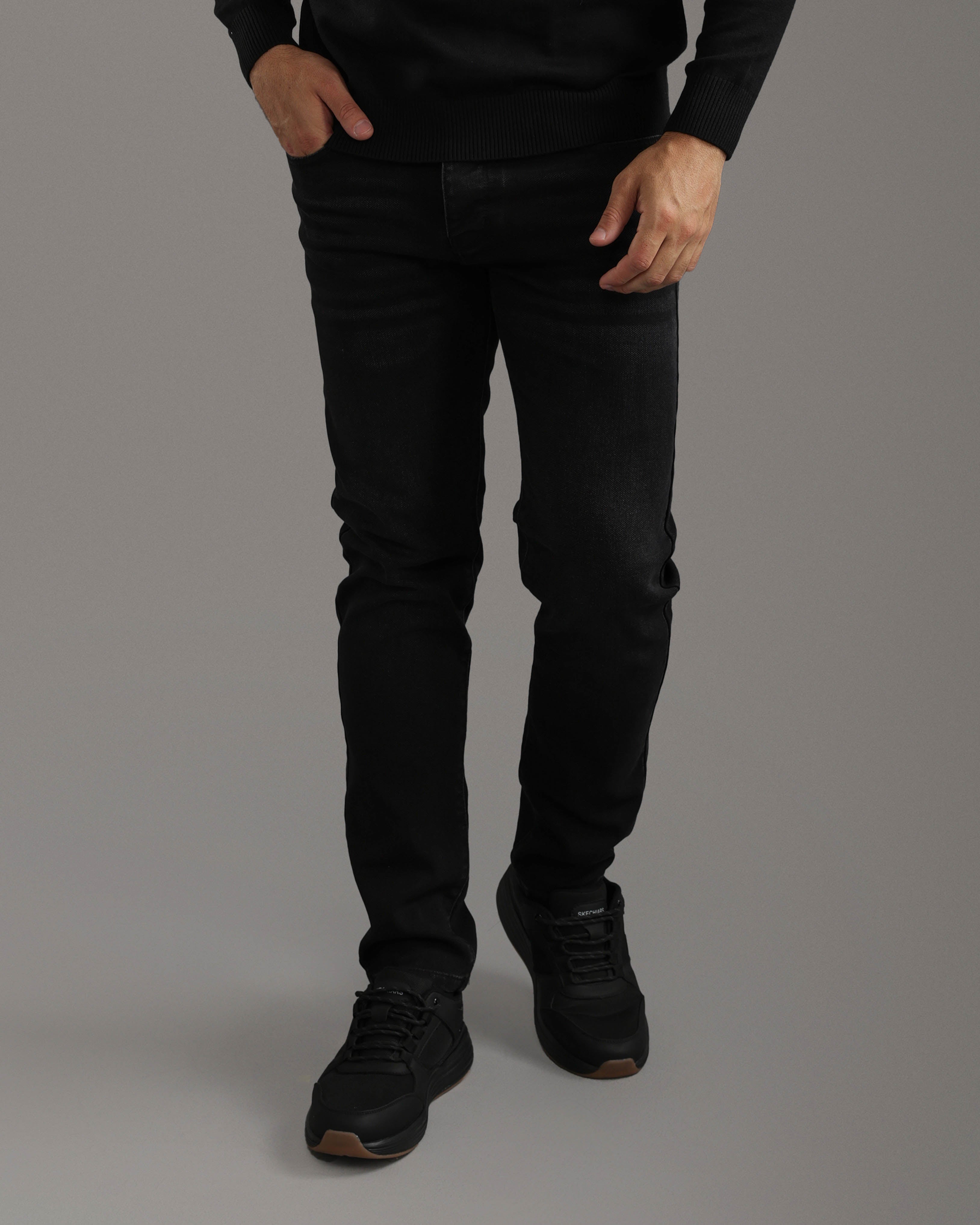 Black Slim Fit Jeans