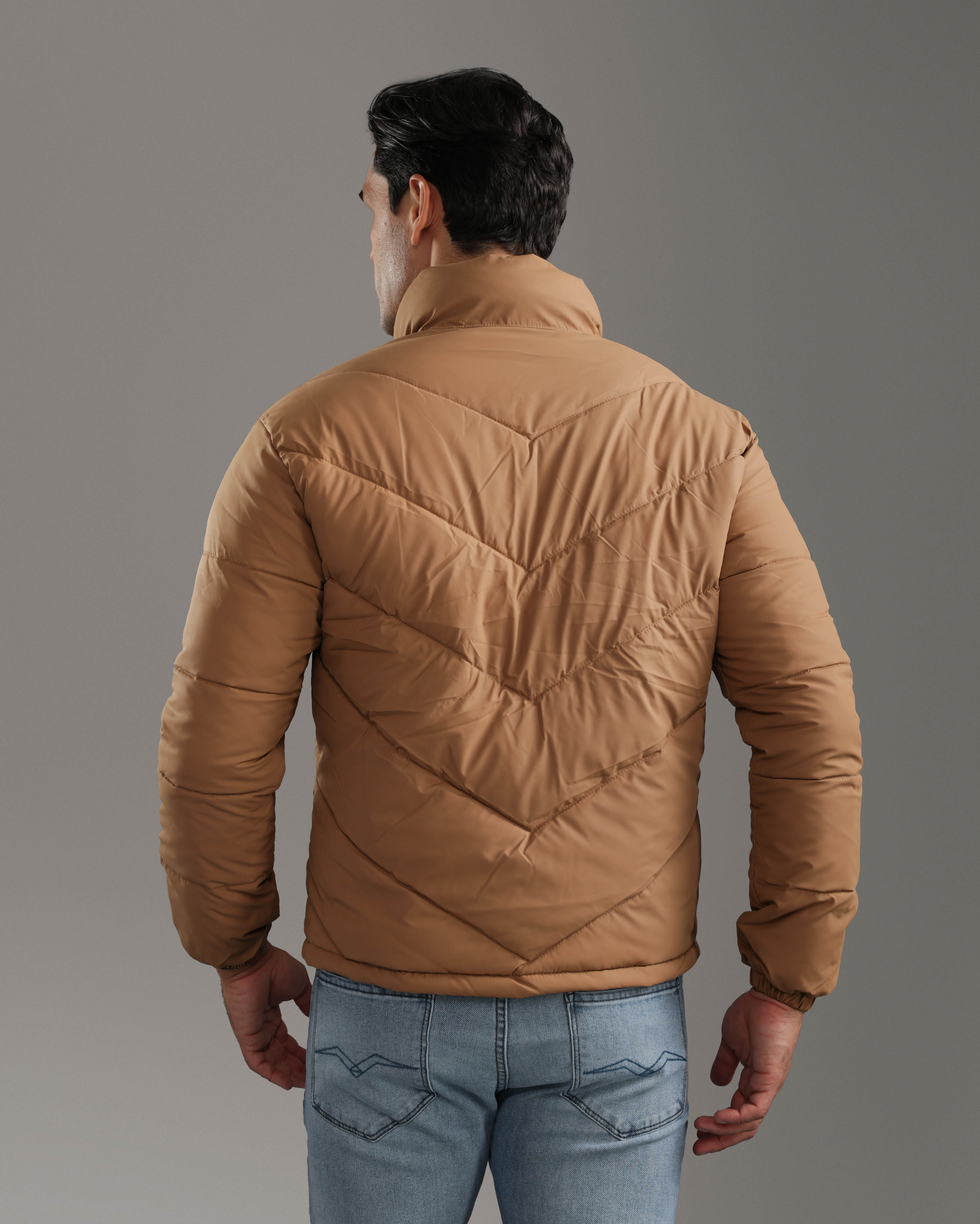 Camel Puffer Jacket