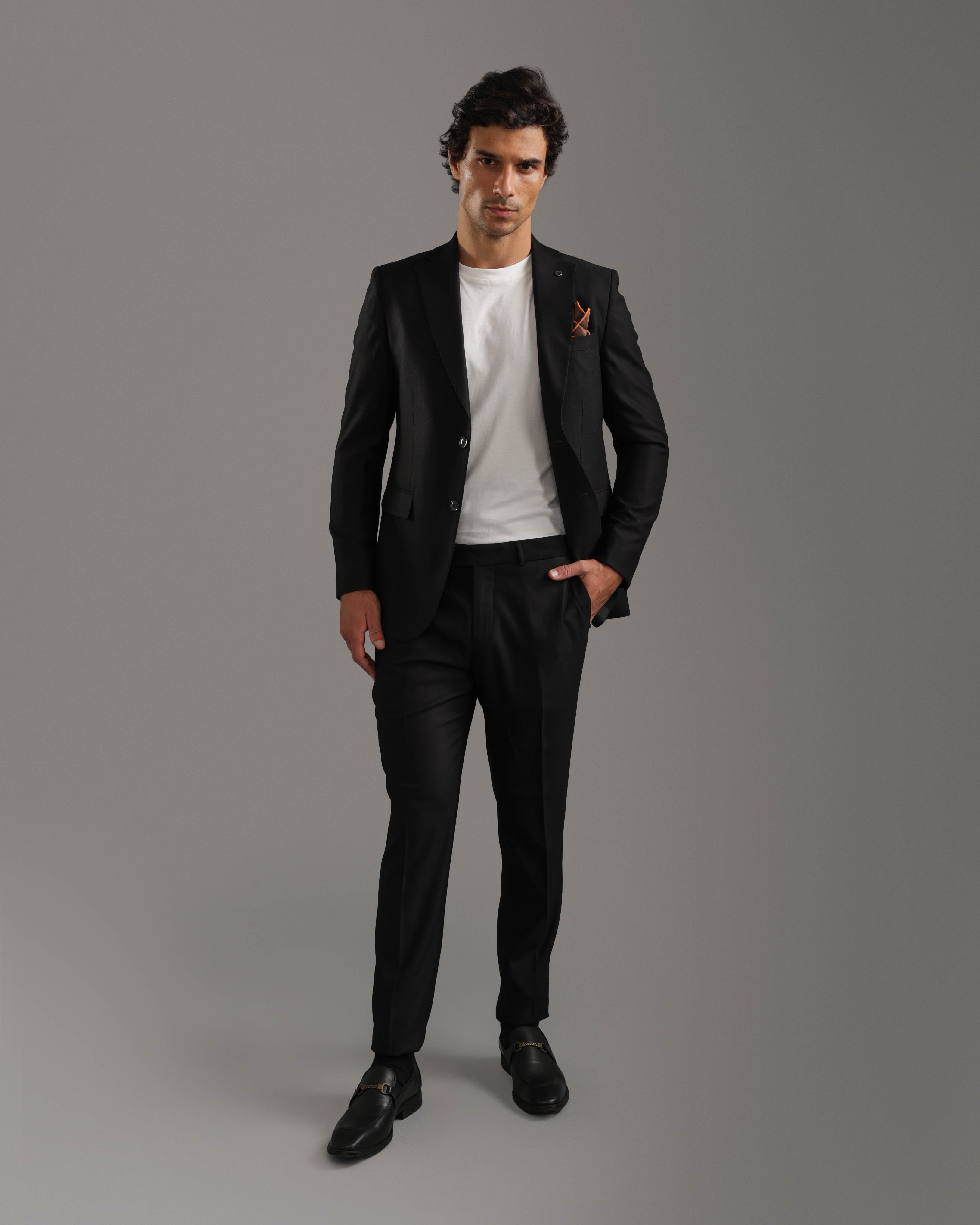 Black Slim Fit Suit