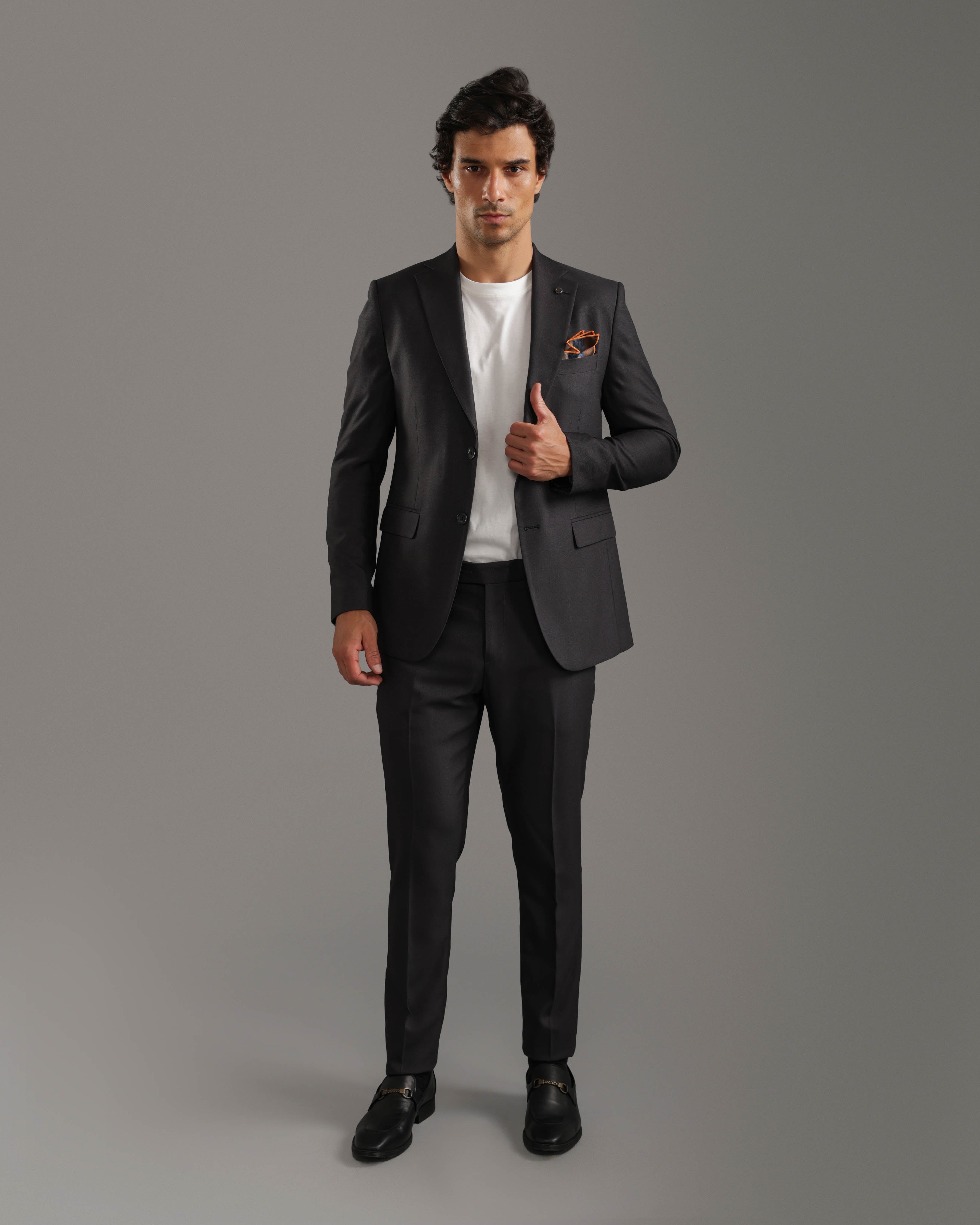 Charcoal Slim Fit Suit