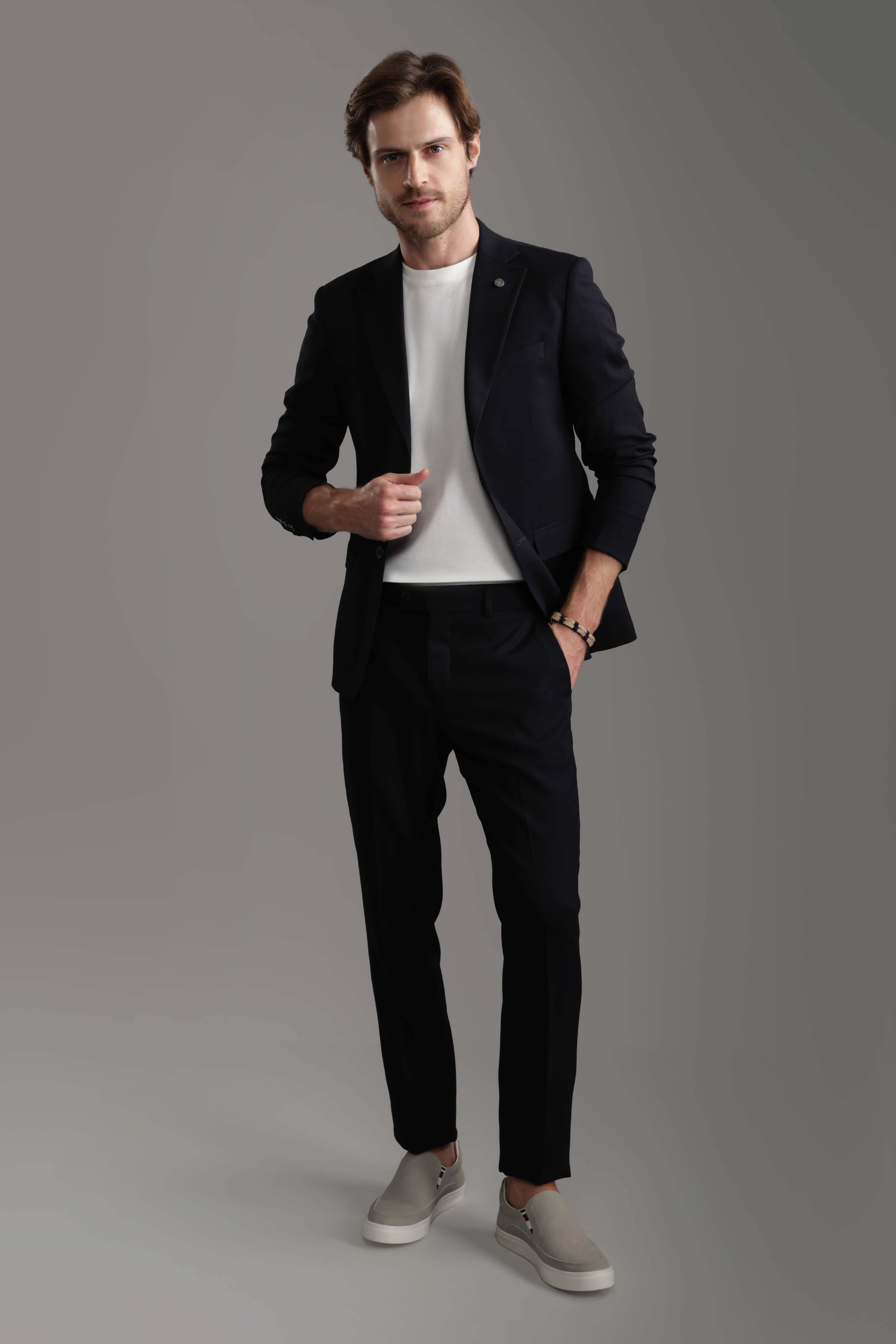 Slim Fit Navy Suit