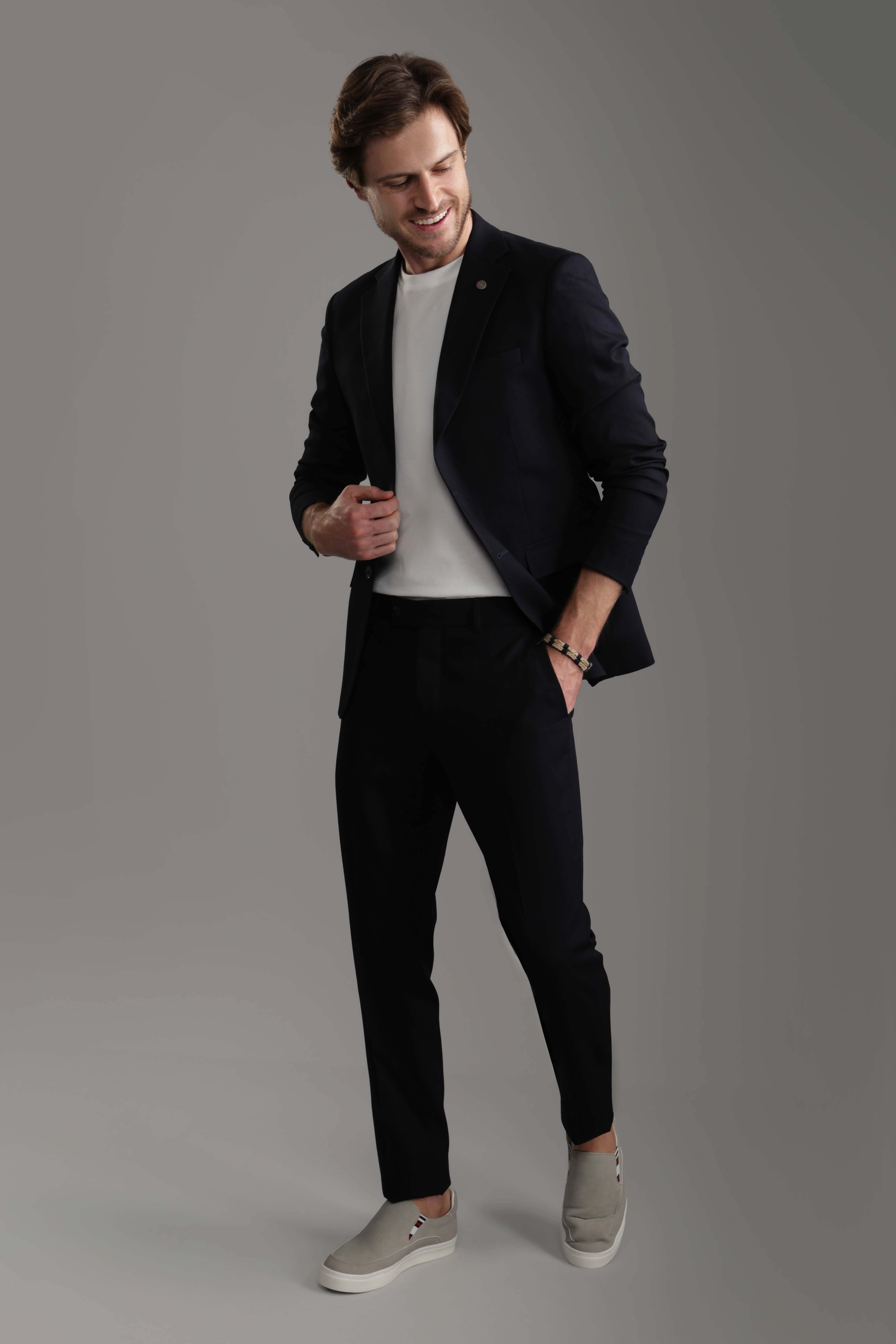 Slim Fit Navy Suit