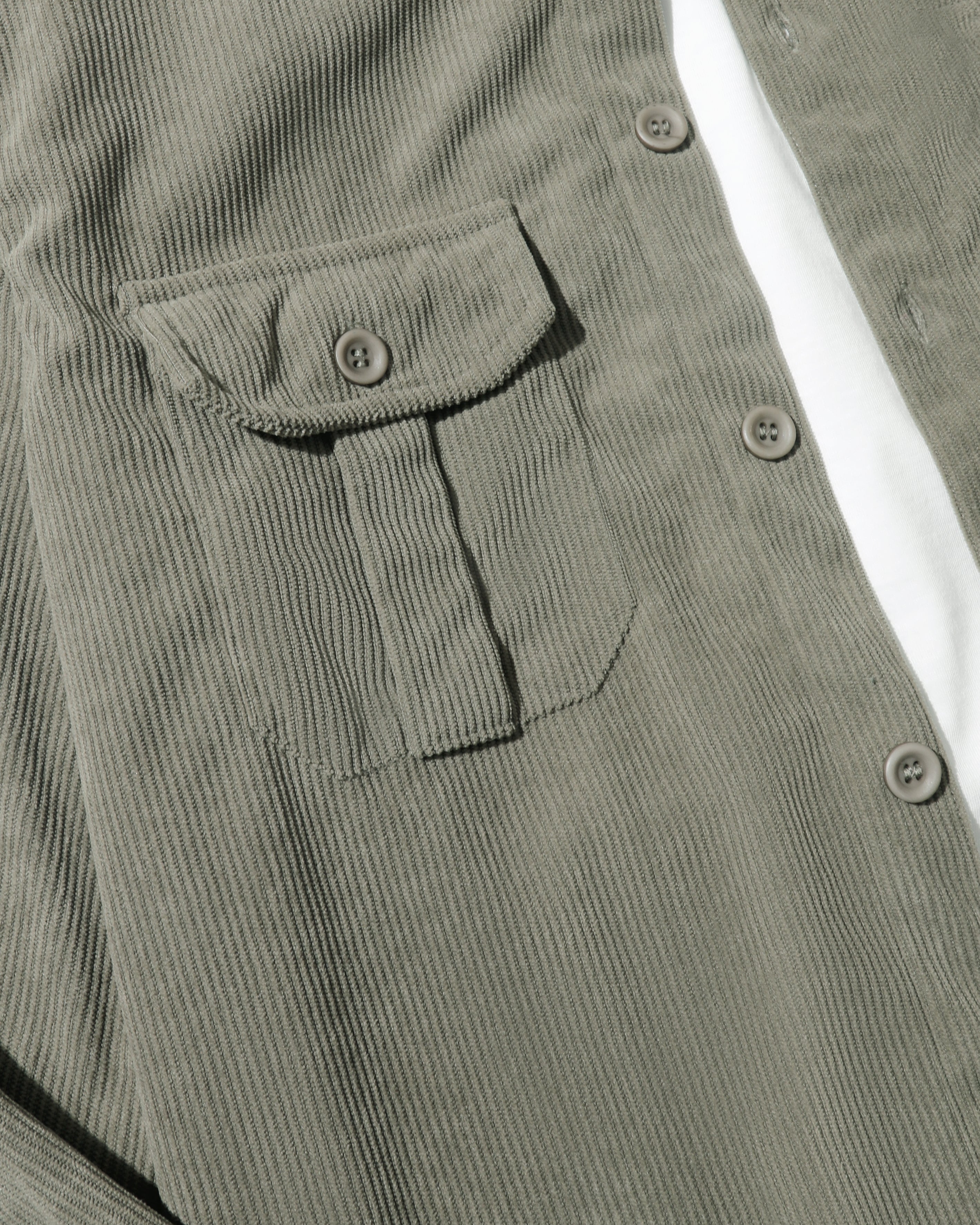 Premium Olive Green Corduroy Co-ord Set