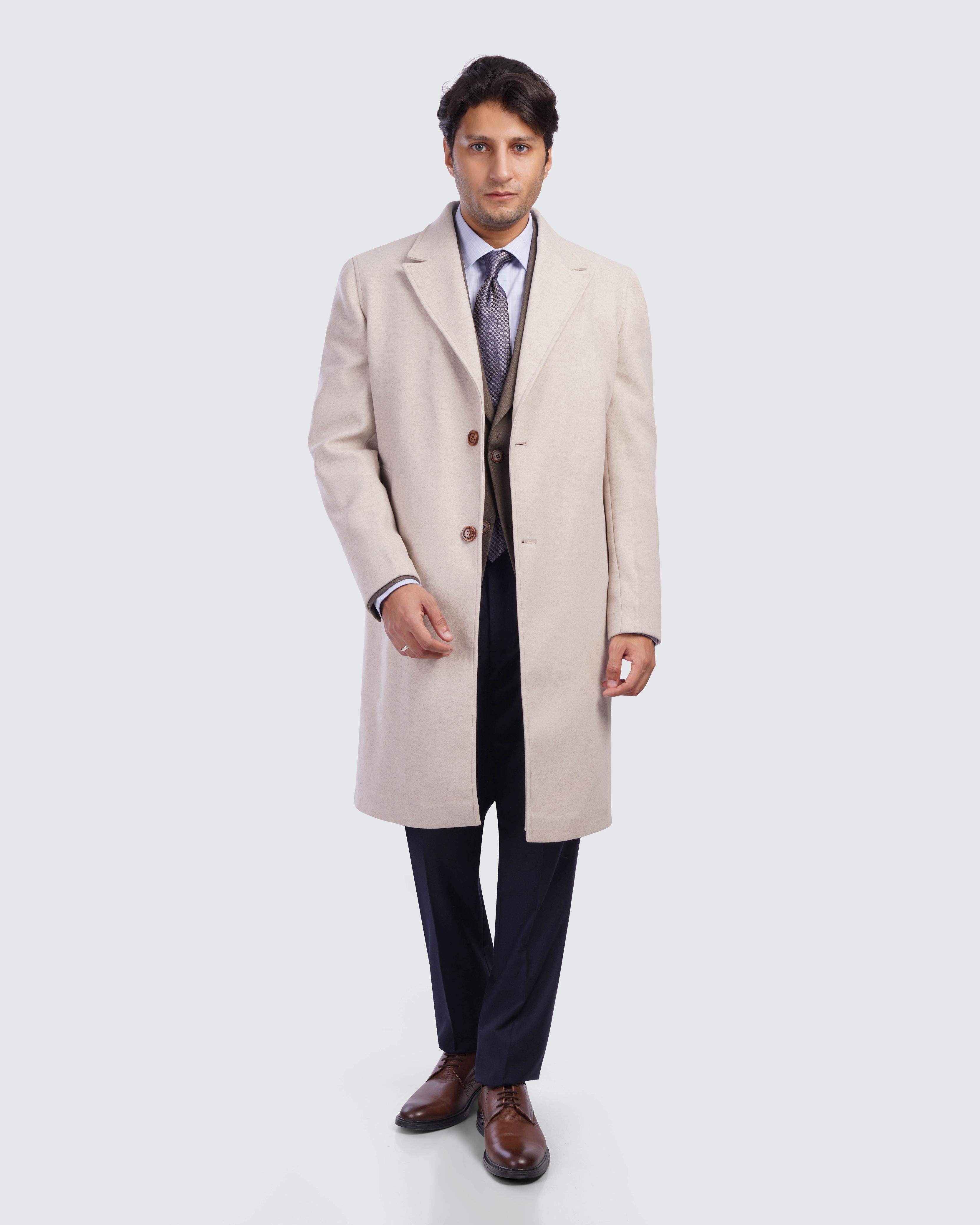 Beige Long Coat