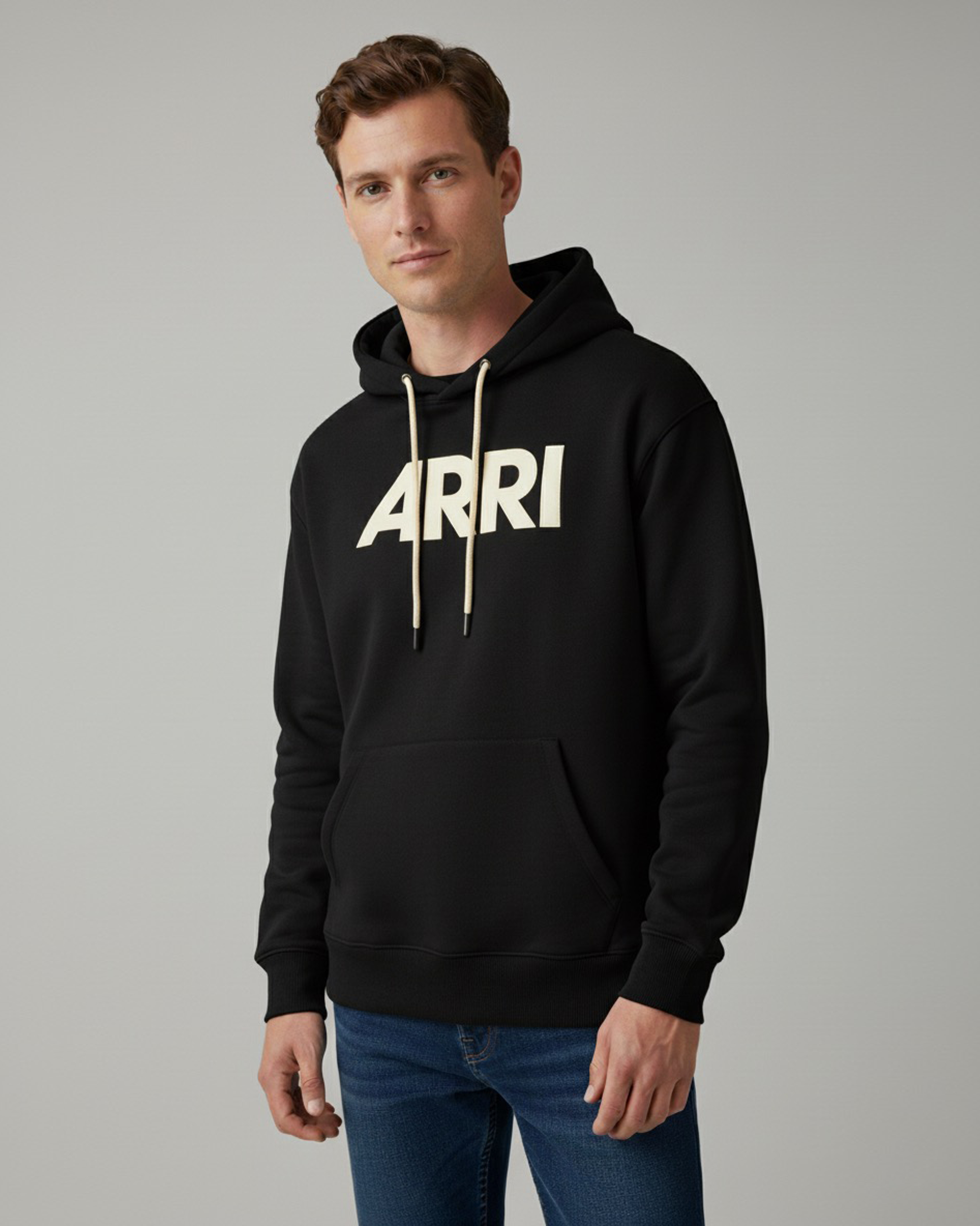 Black Hoodie Cotton Oversize