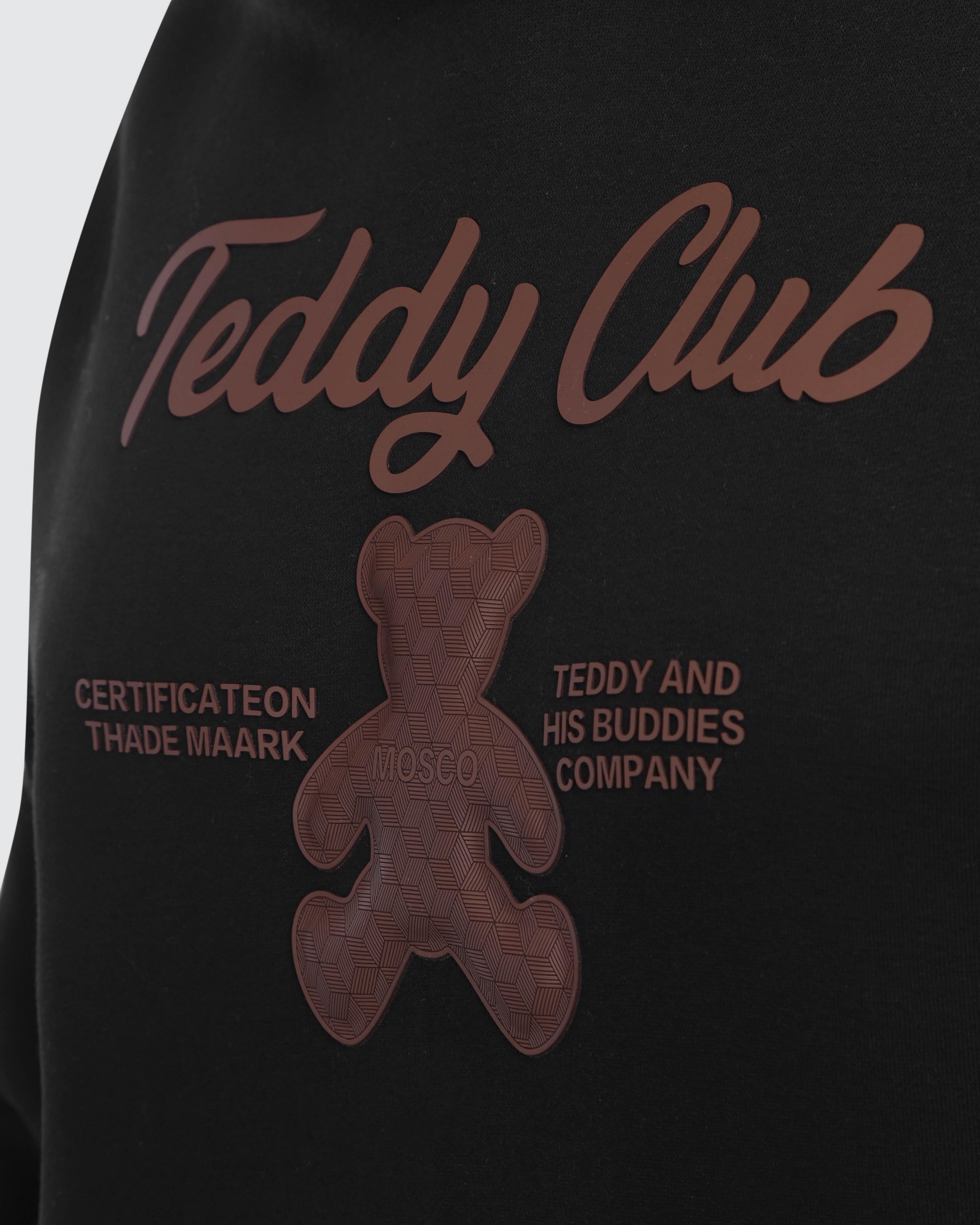 Black Teddy Club Hoodie