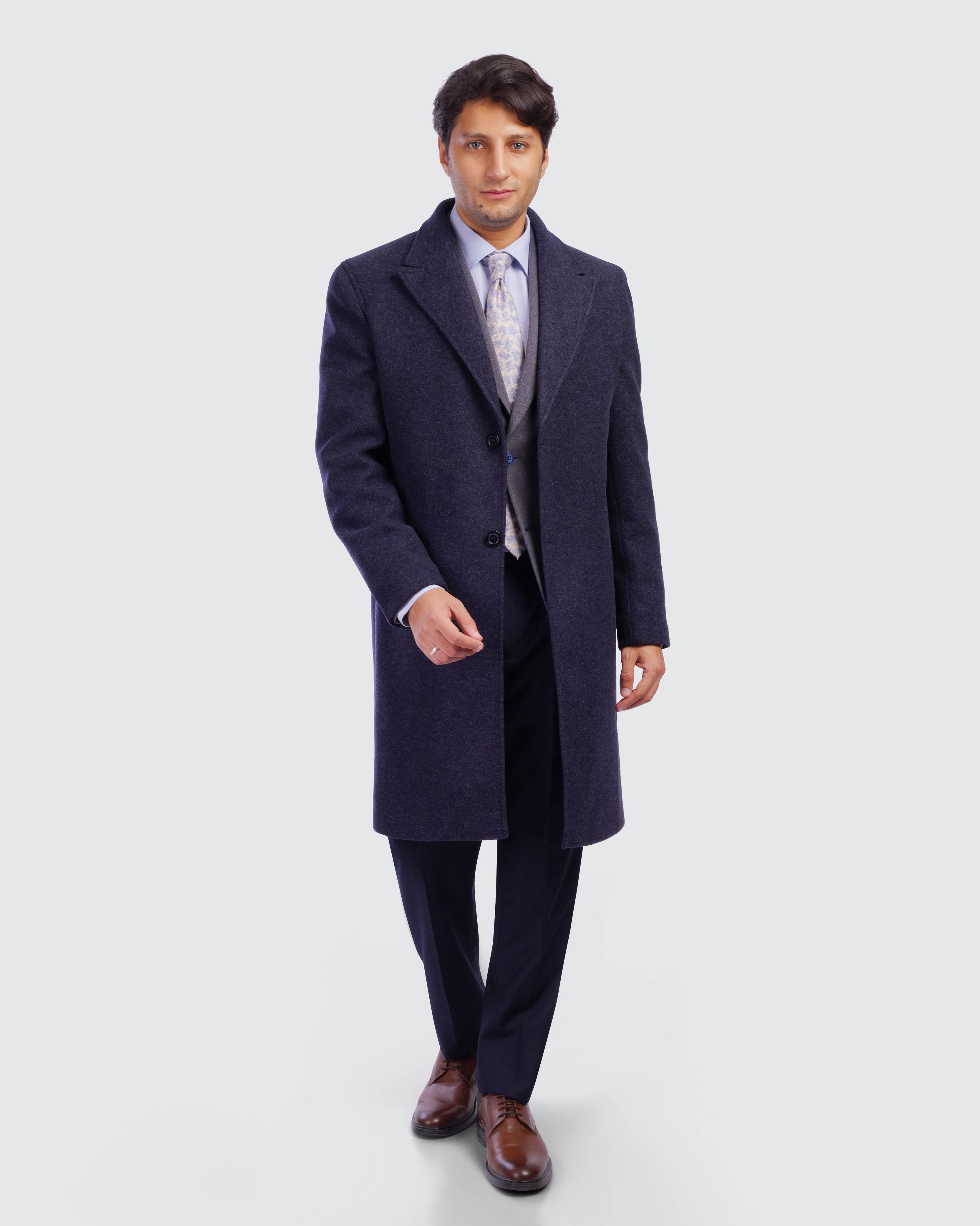 Navy Long Coat