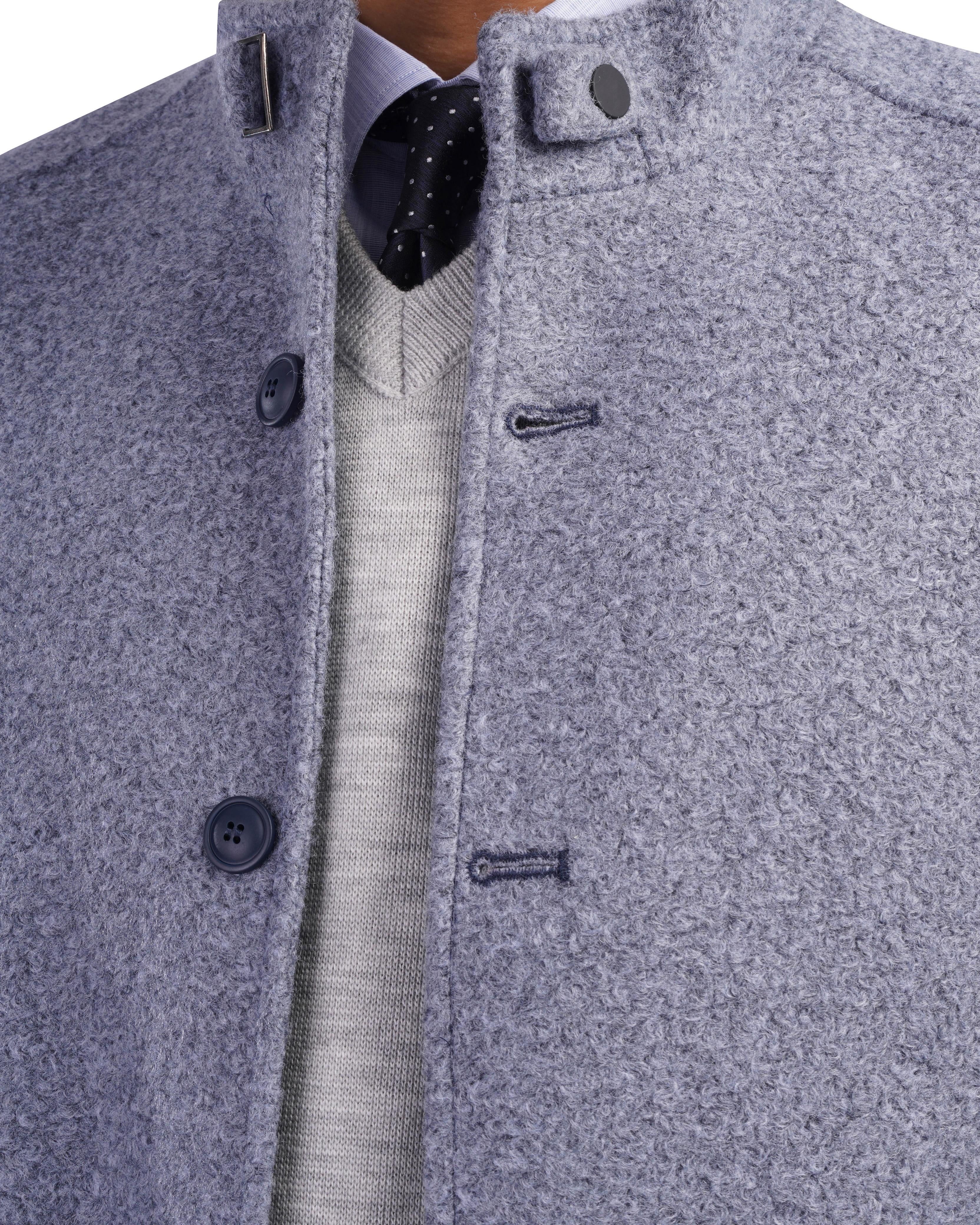 Grey Stand Coat