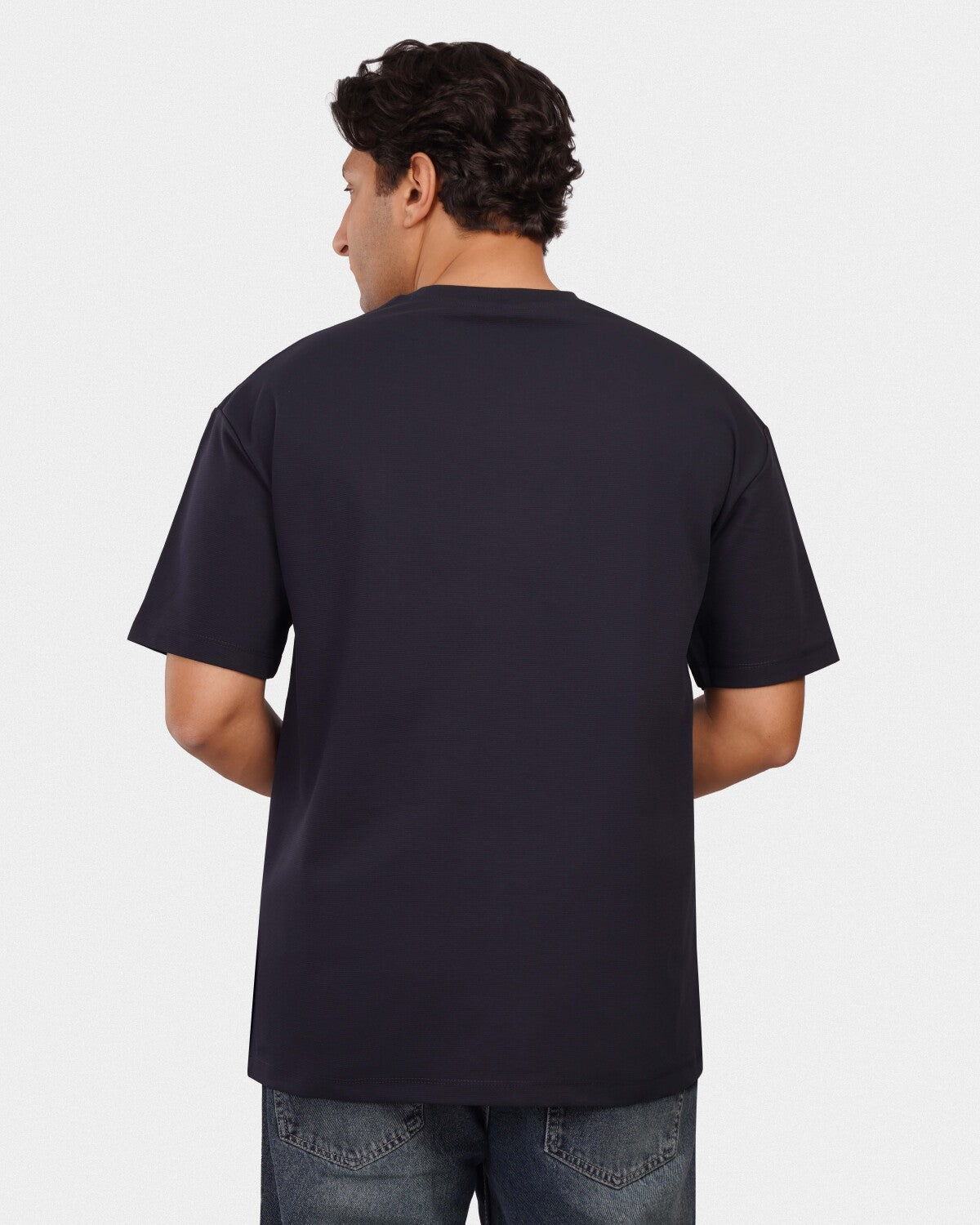 TORINESE "Deep Navy" Graphic Oversize