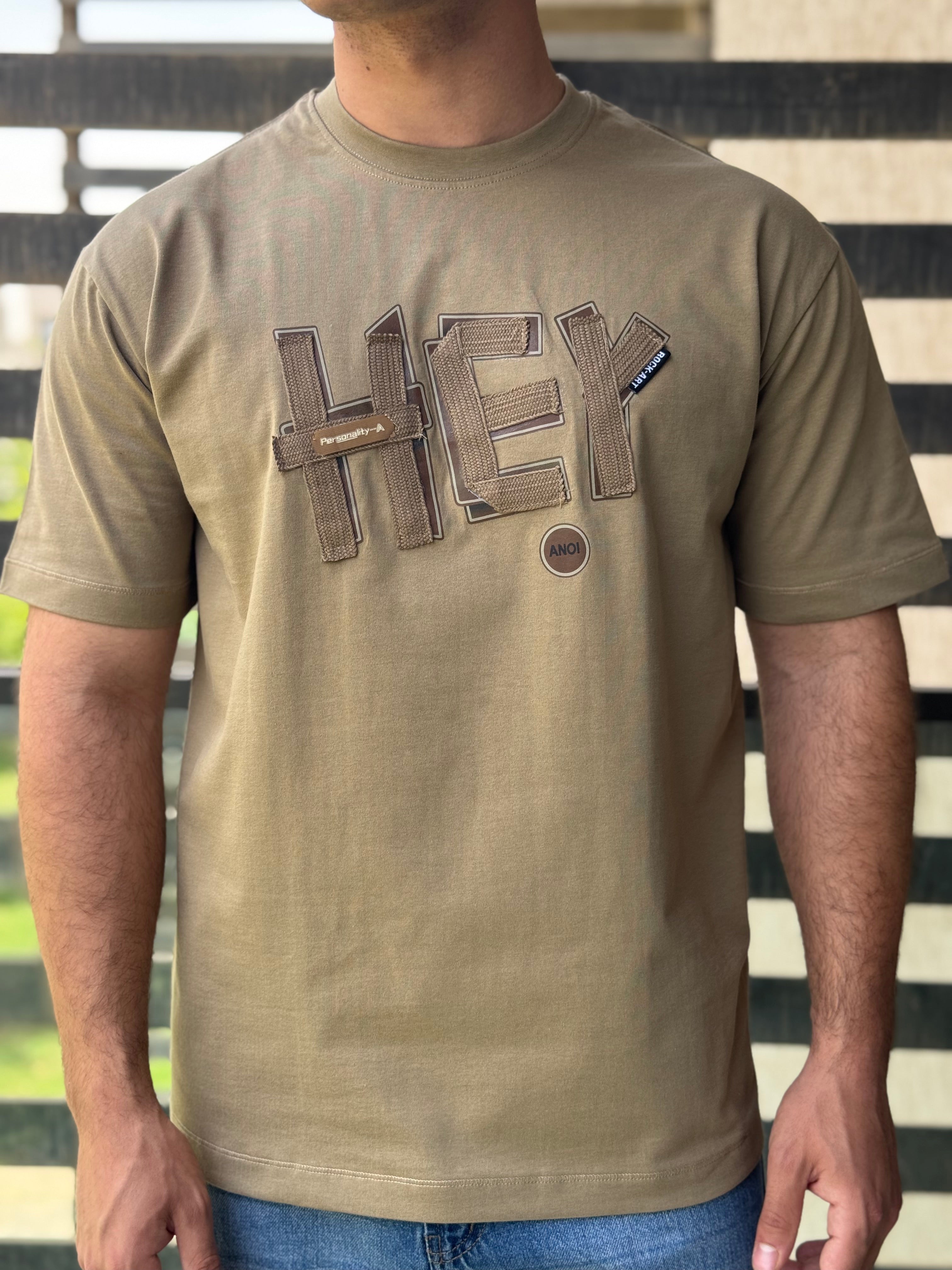 TORINESE "Pathway" 3D Embroidered Graphic Oversize Tee Collection