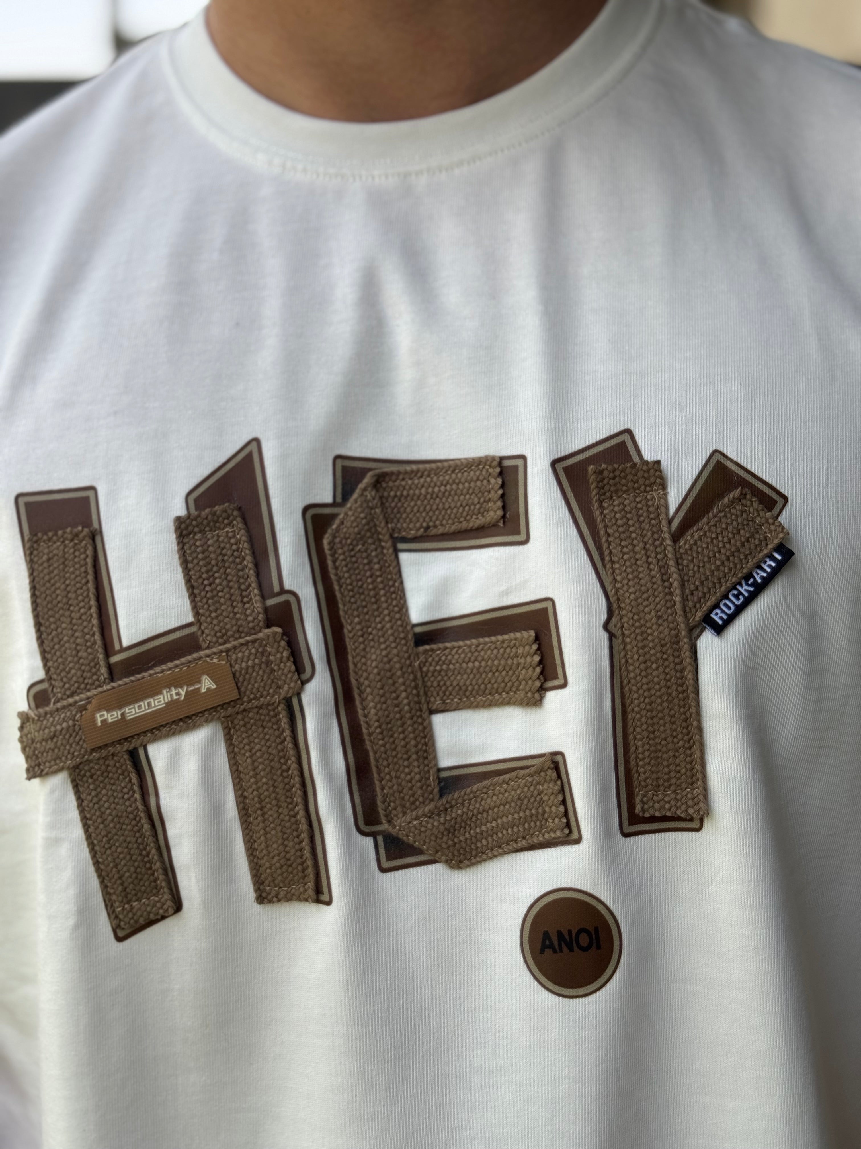 TORINESE "Pathway" 3D Embroidered Graphic Oversize Tee Collection