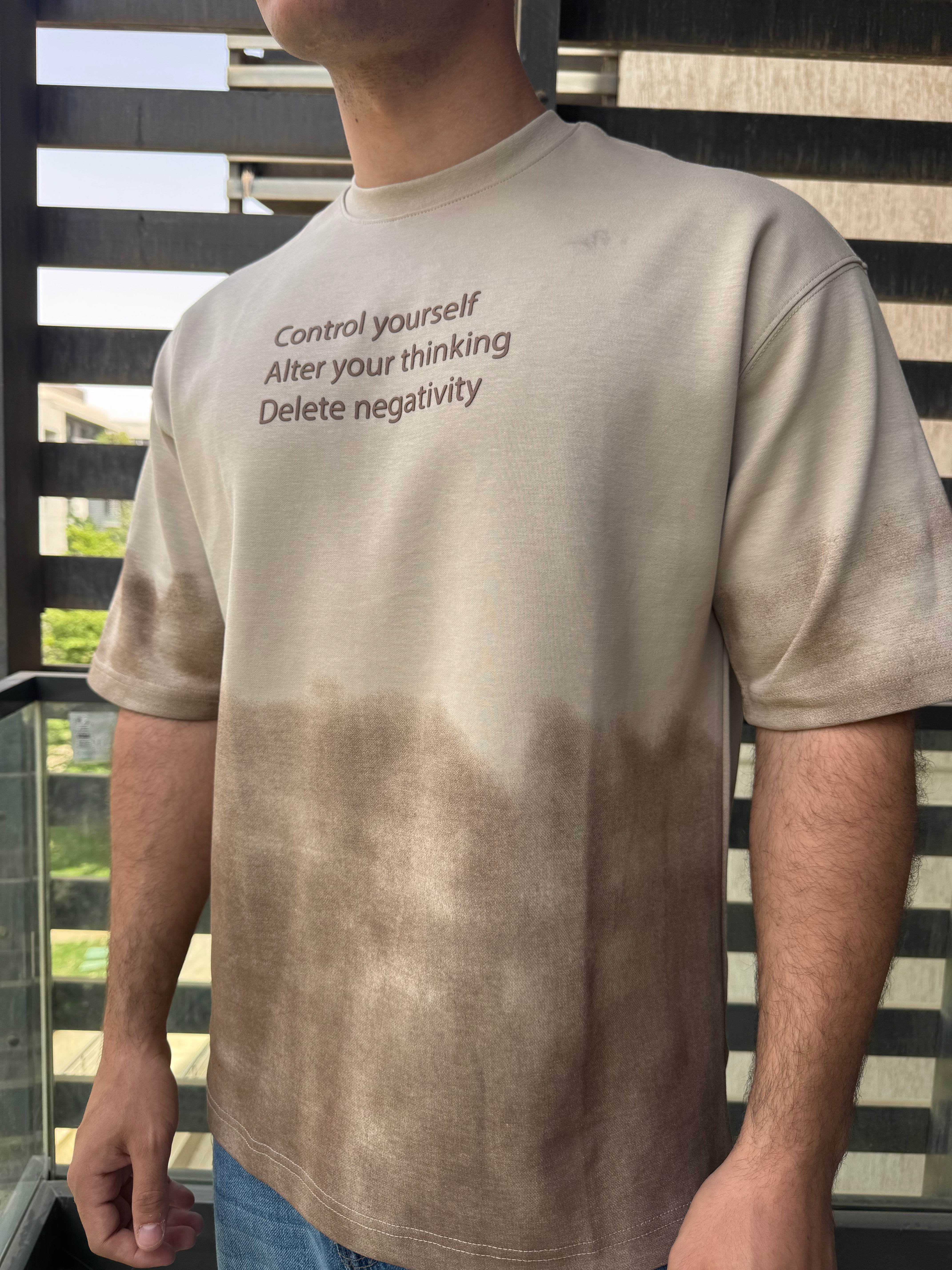 TORINESE "Mindset" Dip-Dye Statement Oversize Tee Collection