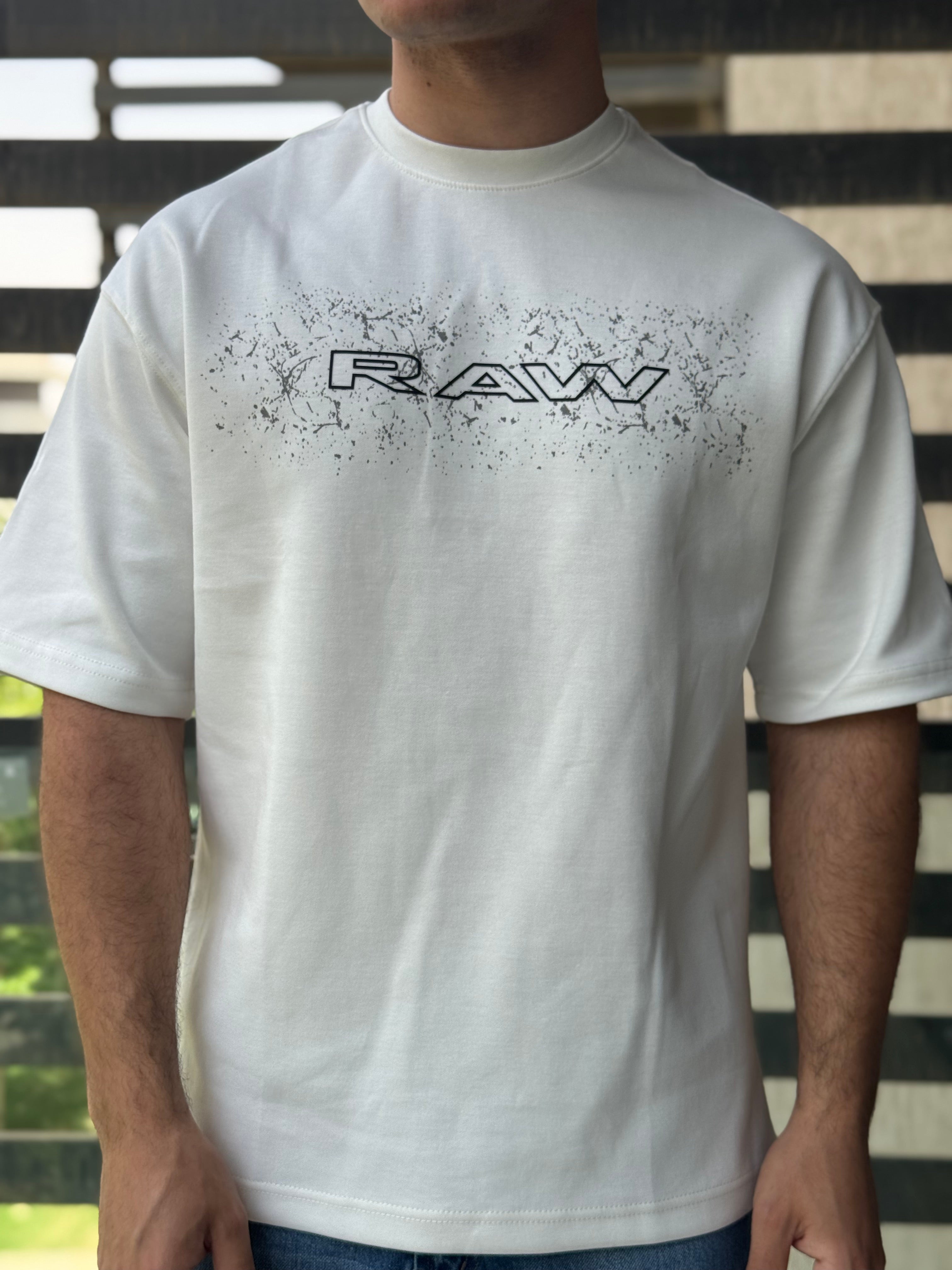 TORINESE "RAW" Splatter Graphic Oversize Tee Collection
