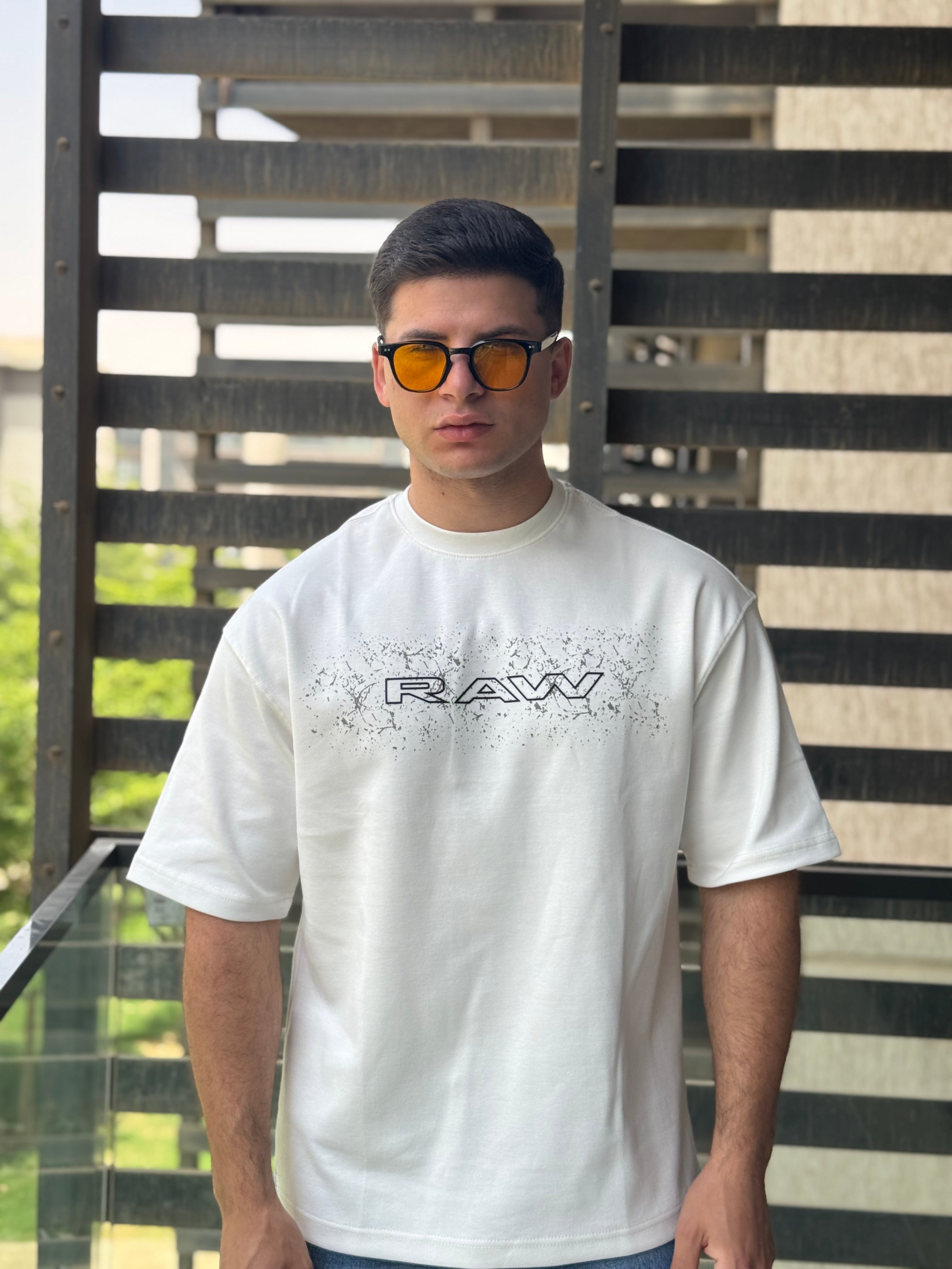 TORINESE "RAW" Splatter Graphic Oversize Tee Collection