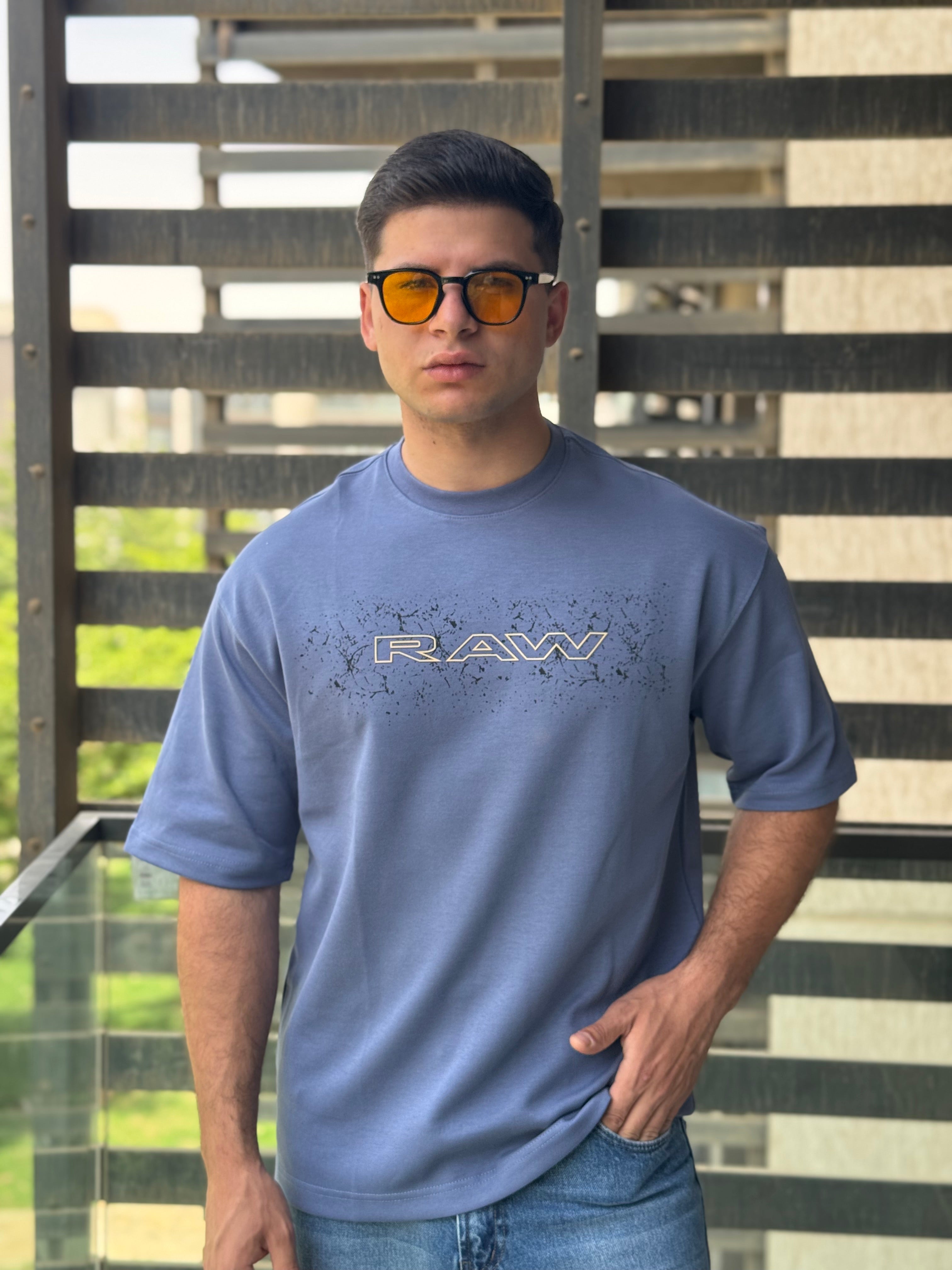 TORINESE "RAW" Splatter Graphic Oversize Tee Collection
