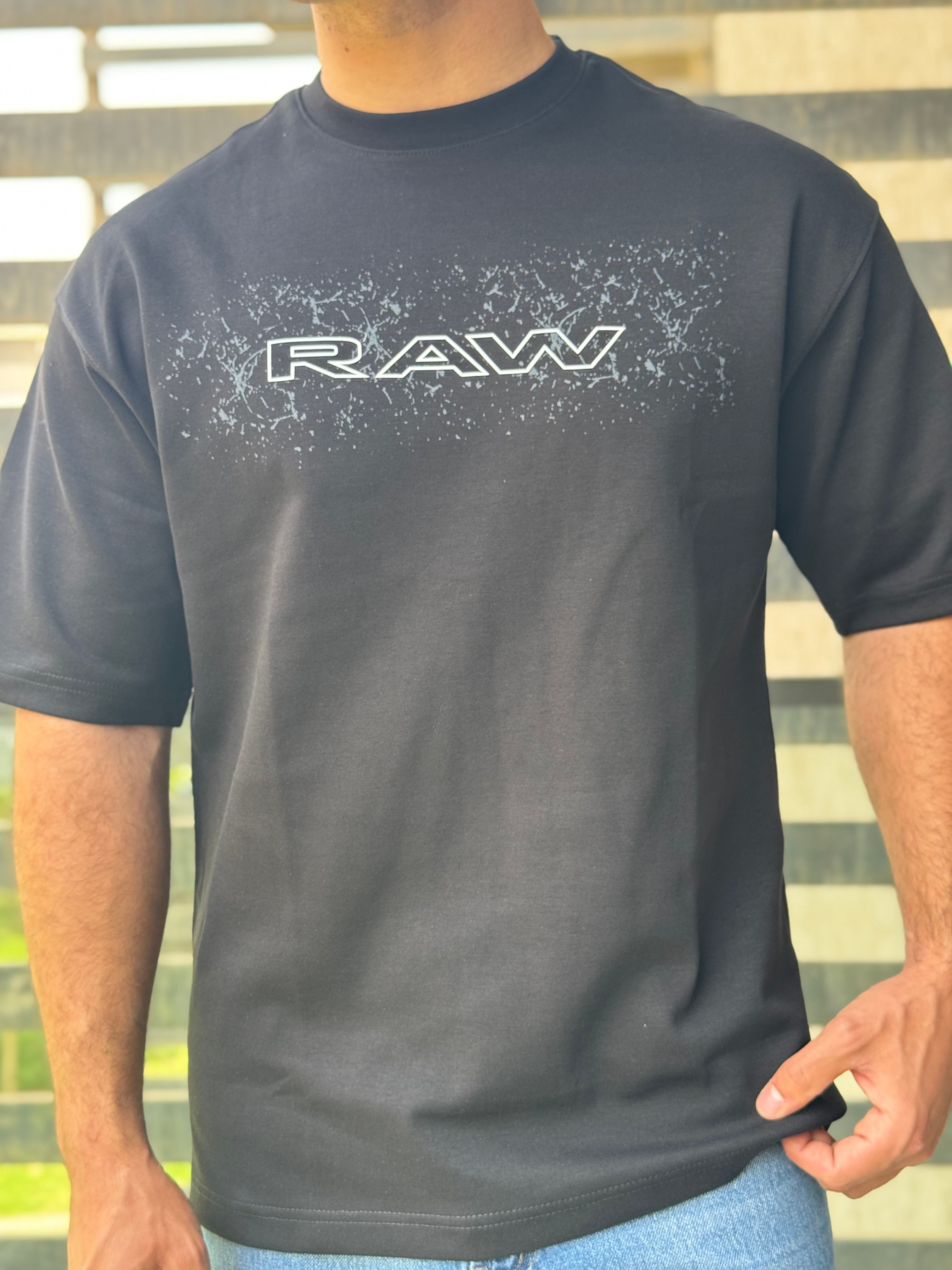 TORINESE "RAW" Splatter Graphic Oversize Tee Collection