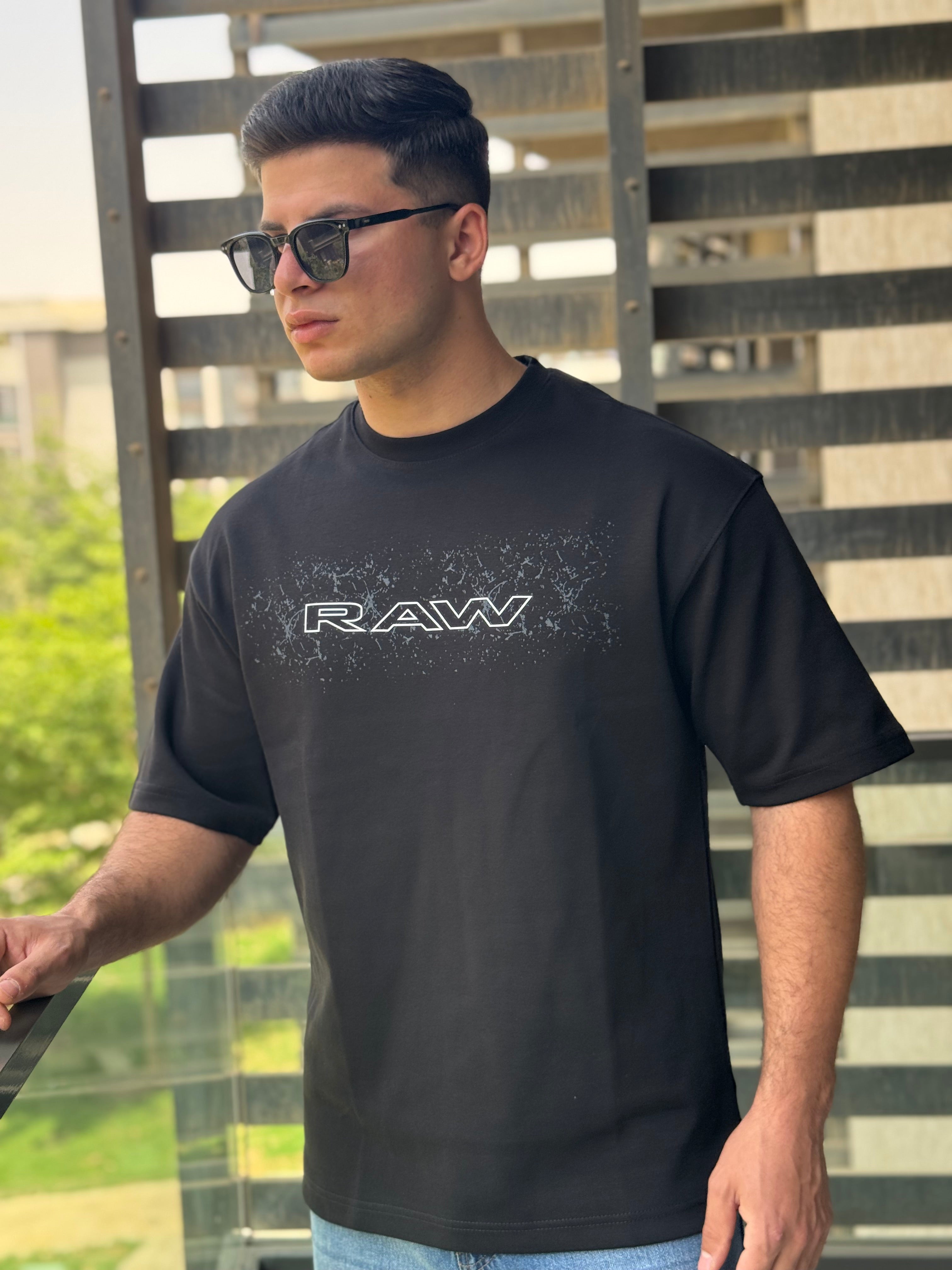 TORINESE "RAW" Splatter Graphic Oversize Tee Collection