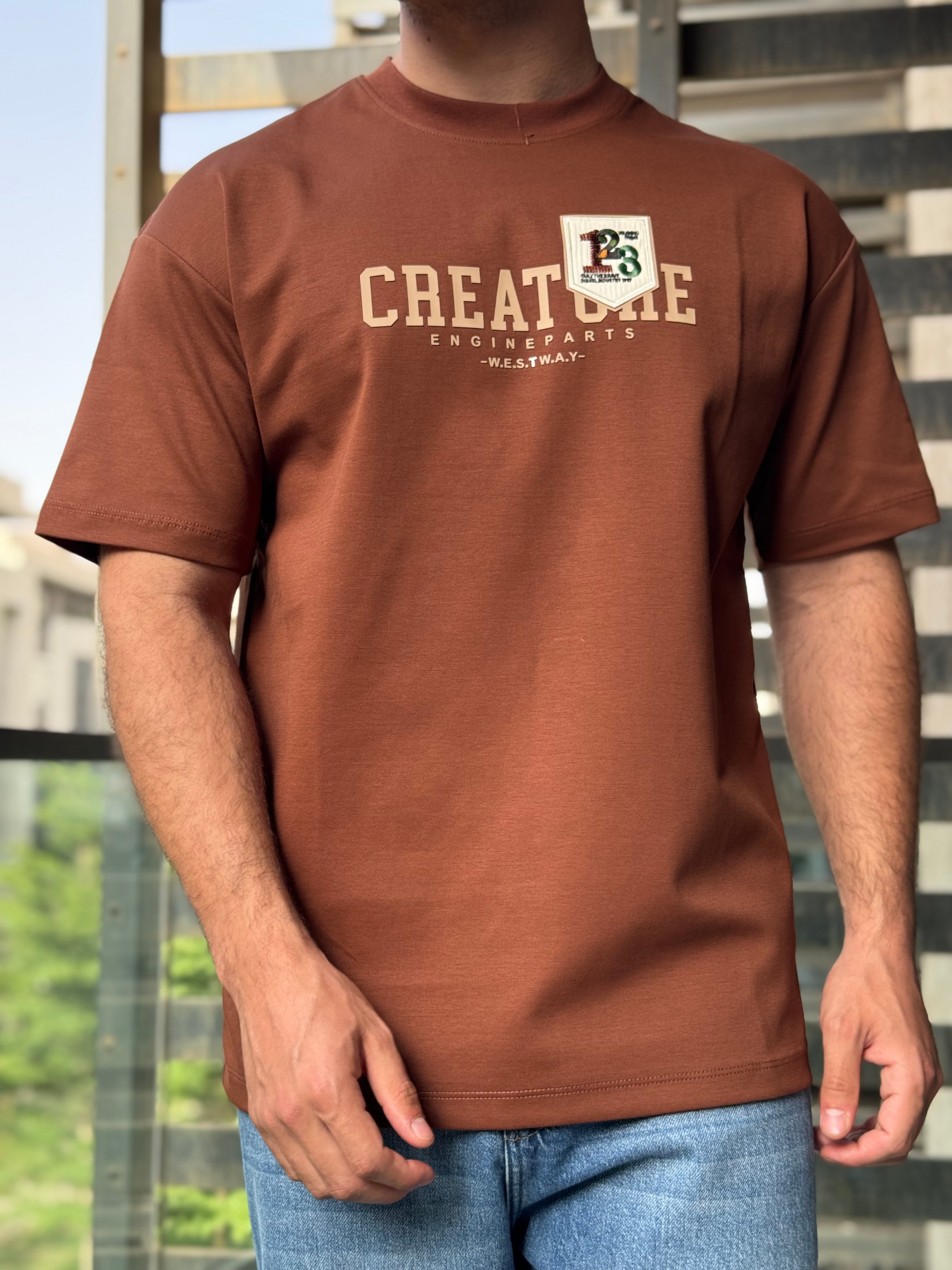 TORINESE "Tech-Heart" High-Density Silicone Oversize Tee Collection