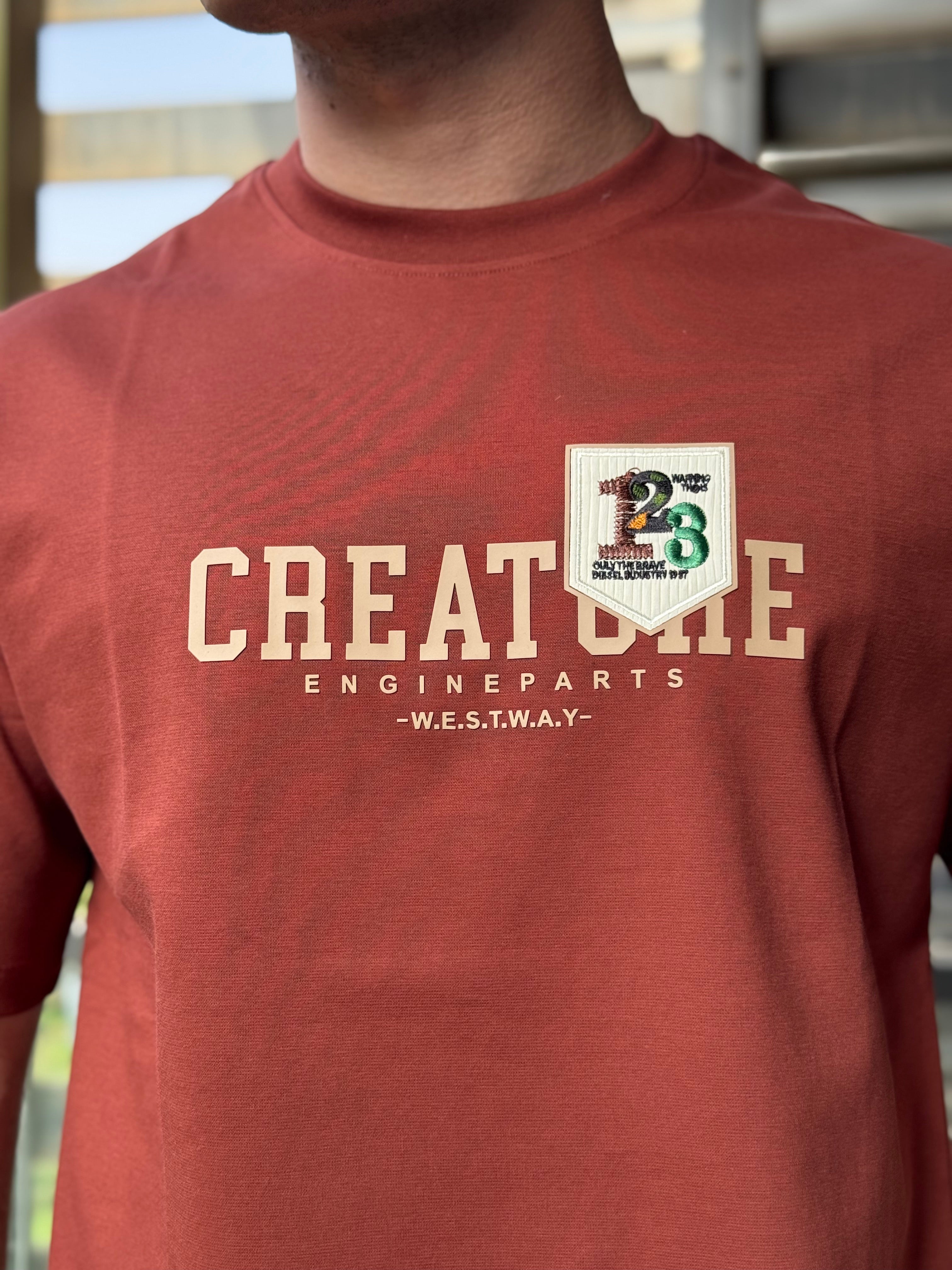 TORINESE "Tech-Heart" High-Density Silicone Oversize Tee Collection