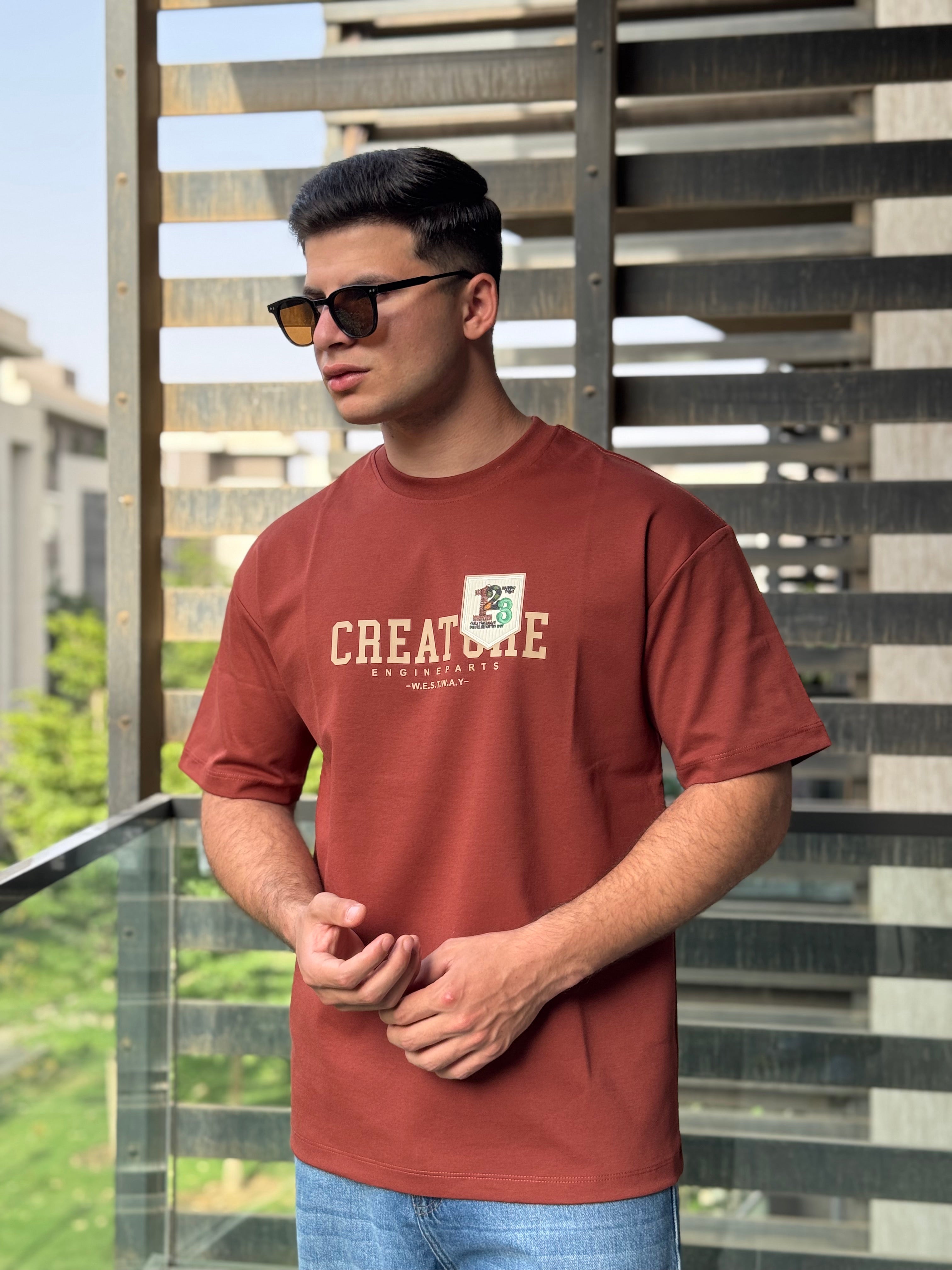 TORINESE "Tech-Heart" High-Density Silicone Oversize Tee Collection