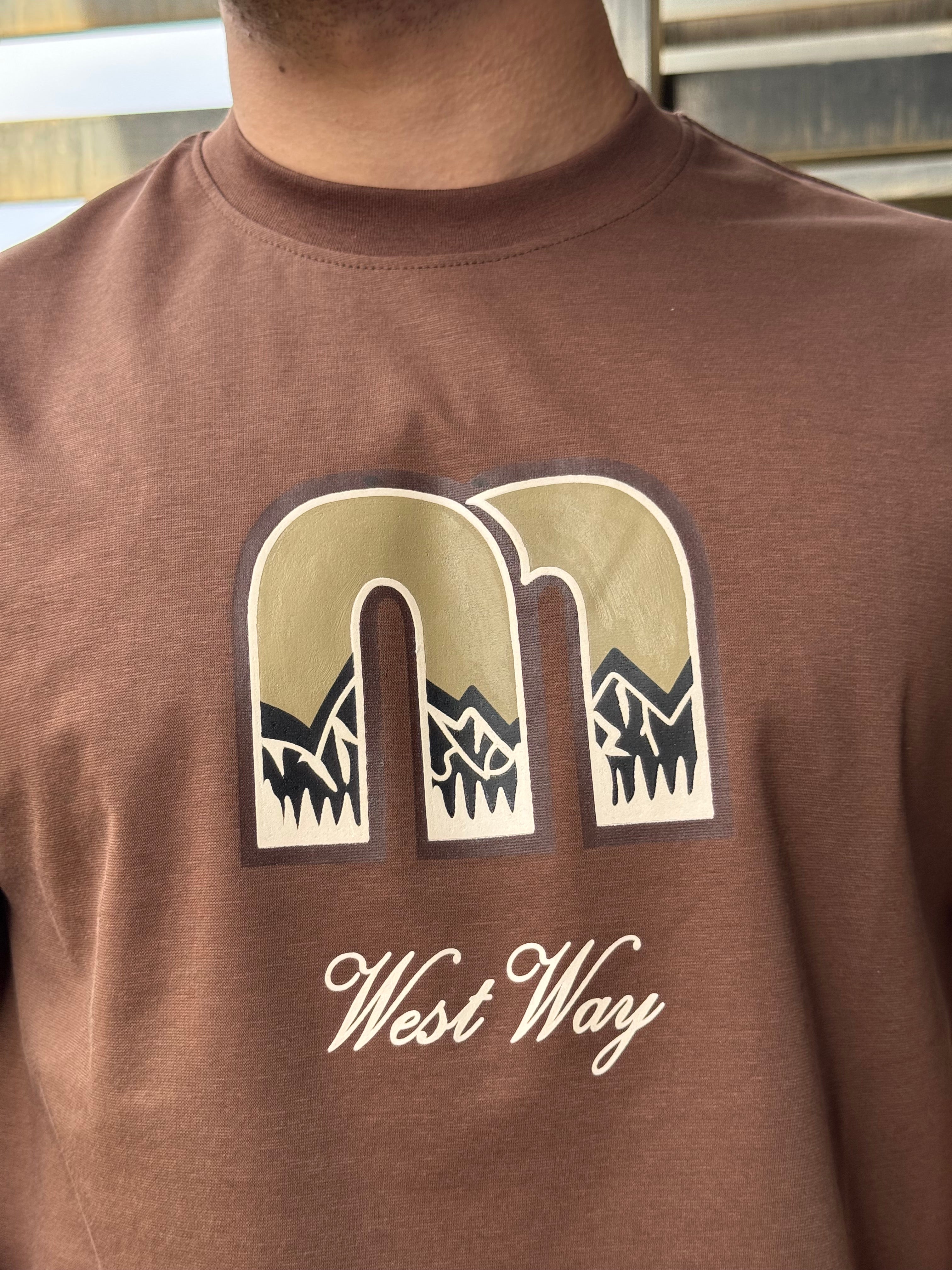 TORINESE "Mountain West" Graphic Silhouette Oversize Tee Collection