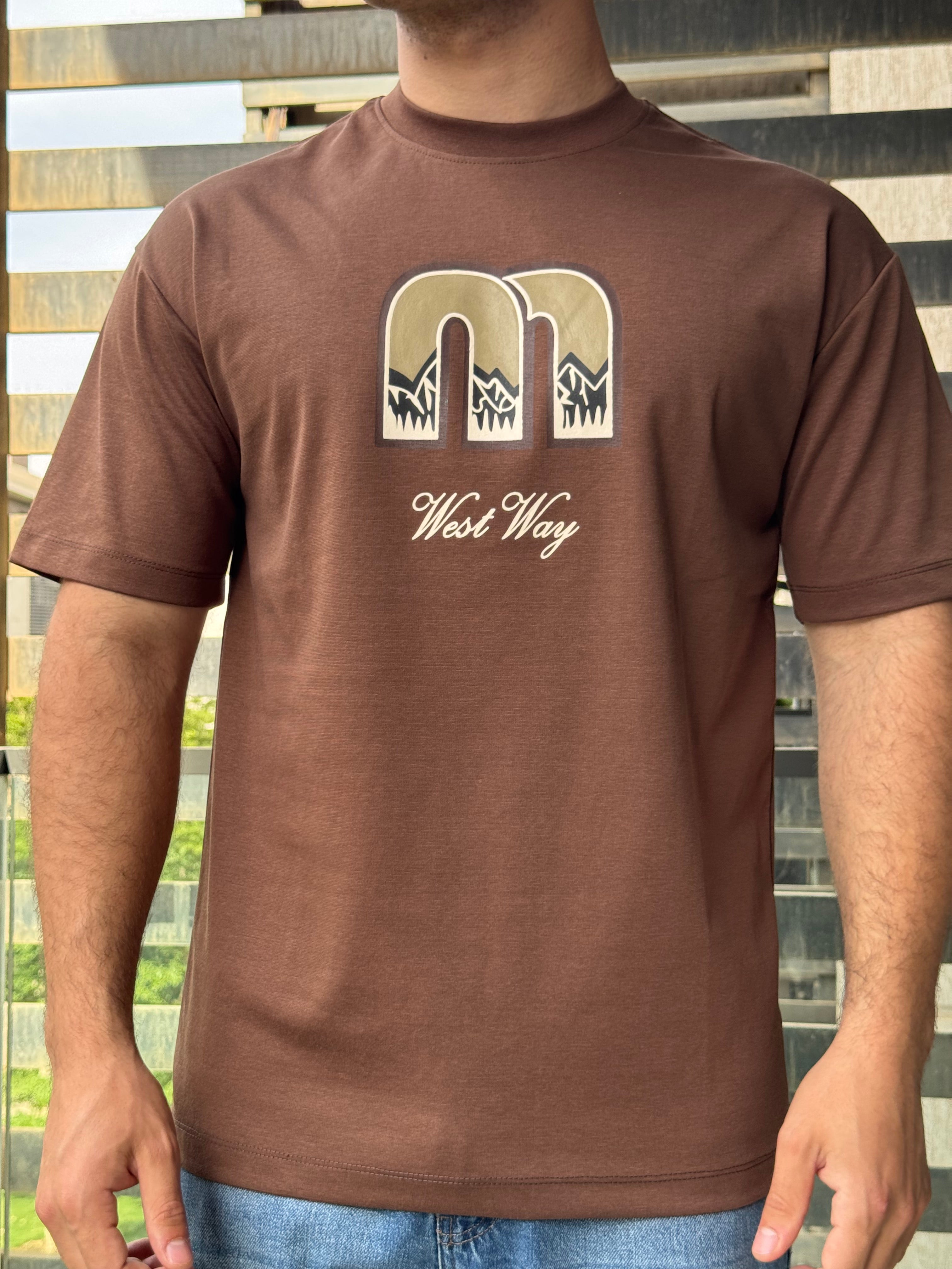 TORINESE "Mountain West" Graphic Silhouette Oversize Tee Collection