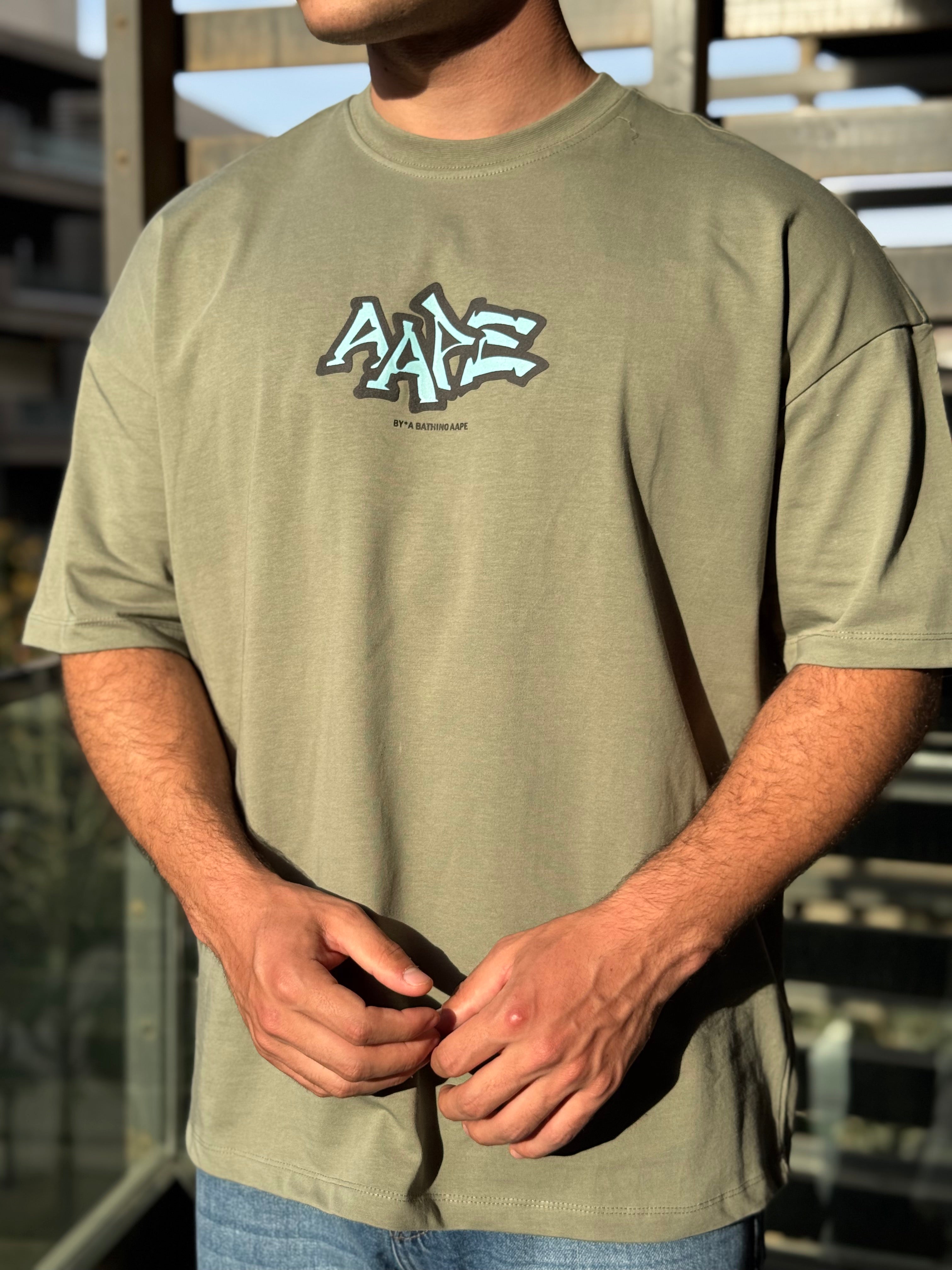 TORINESE "Rock 'n' Roll" Abstract Graphic Oversize Tee Collection