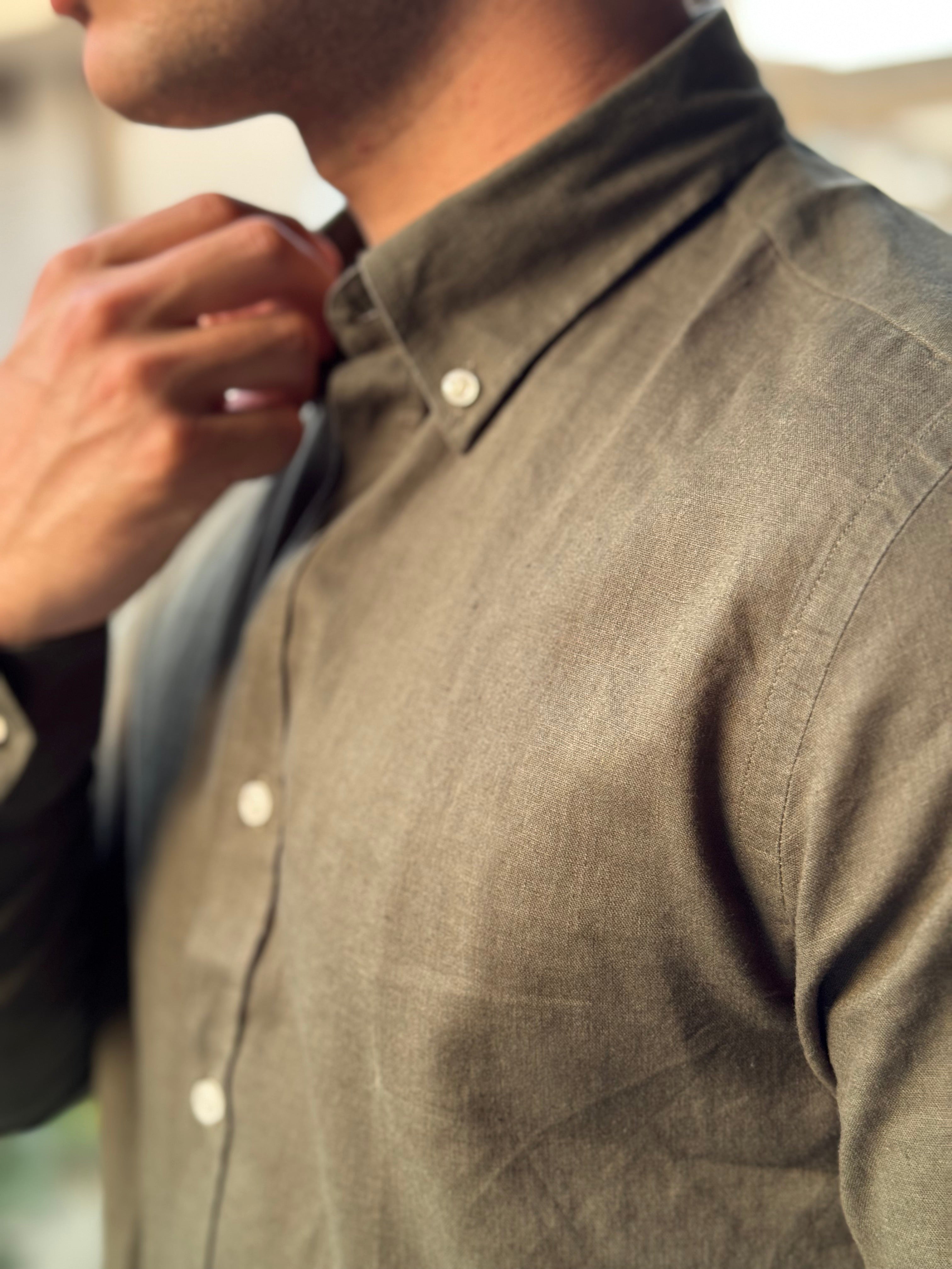 TORINESE "The Linen" Premium Button-Down Shirt Collection