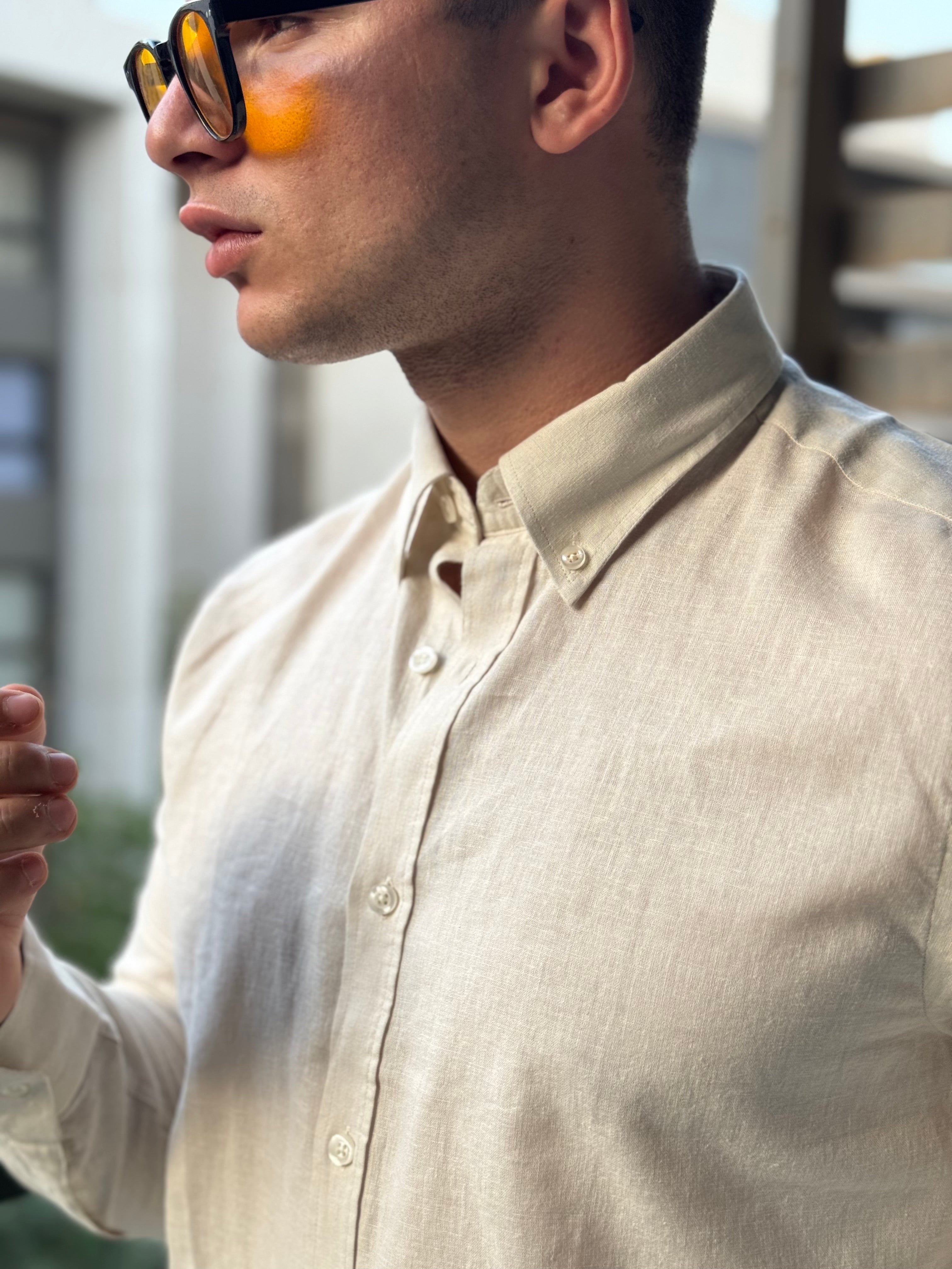 TORINESE "The Linen" Premium Button-Down Shirt Collection