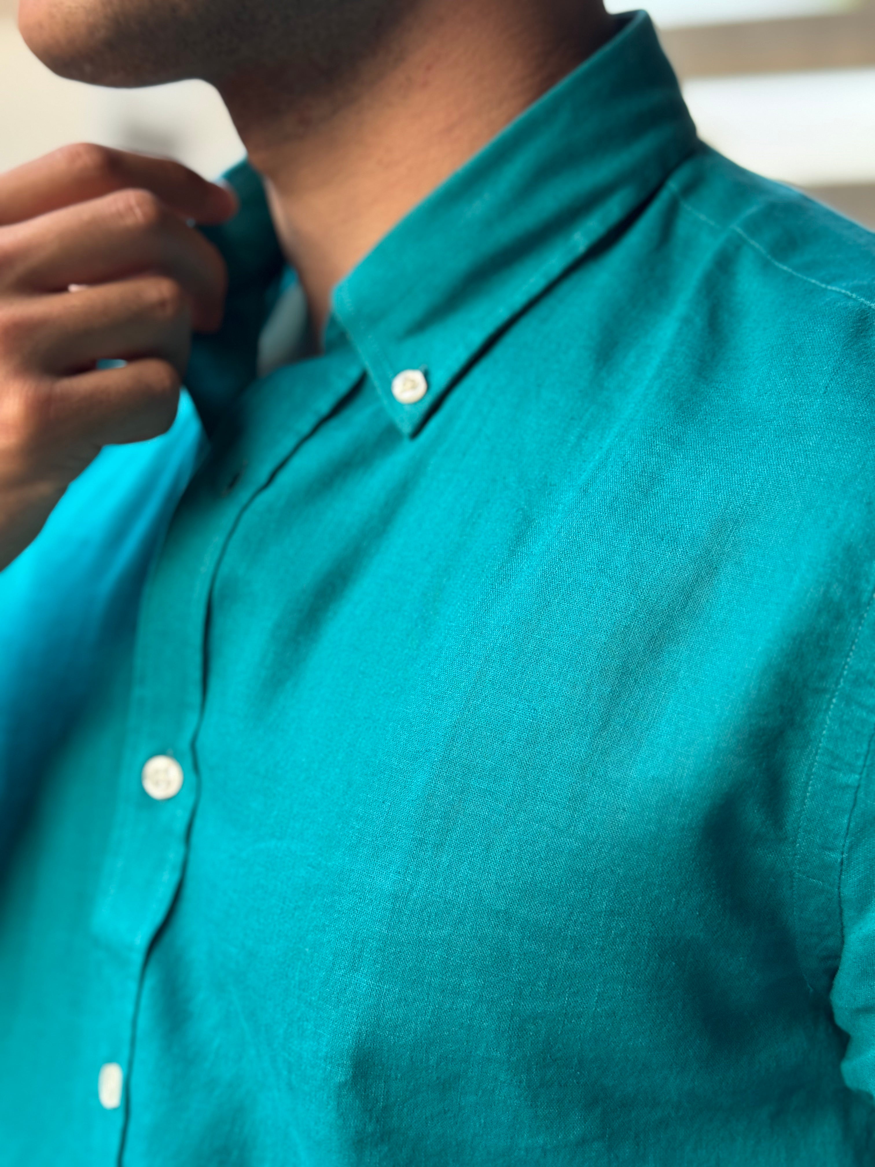 TORINESE "The Linen" Premium Button-Down Shirt Collection
