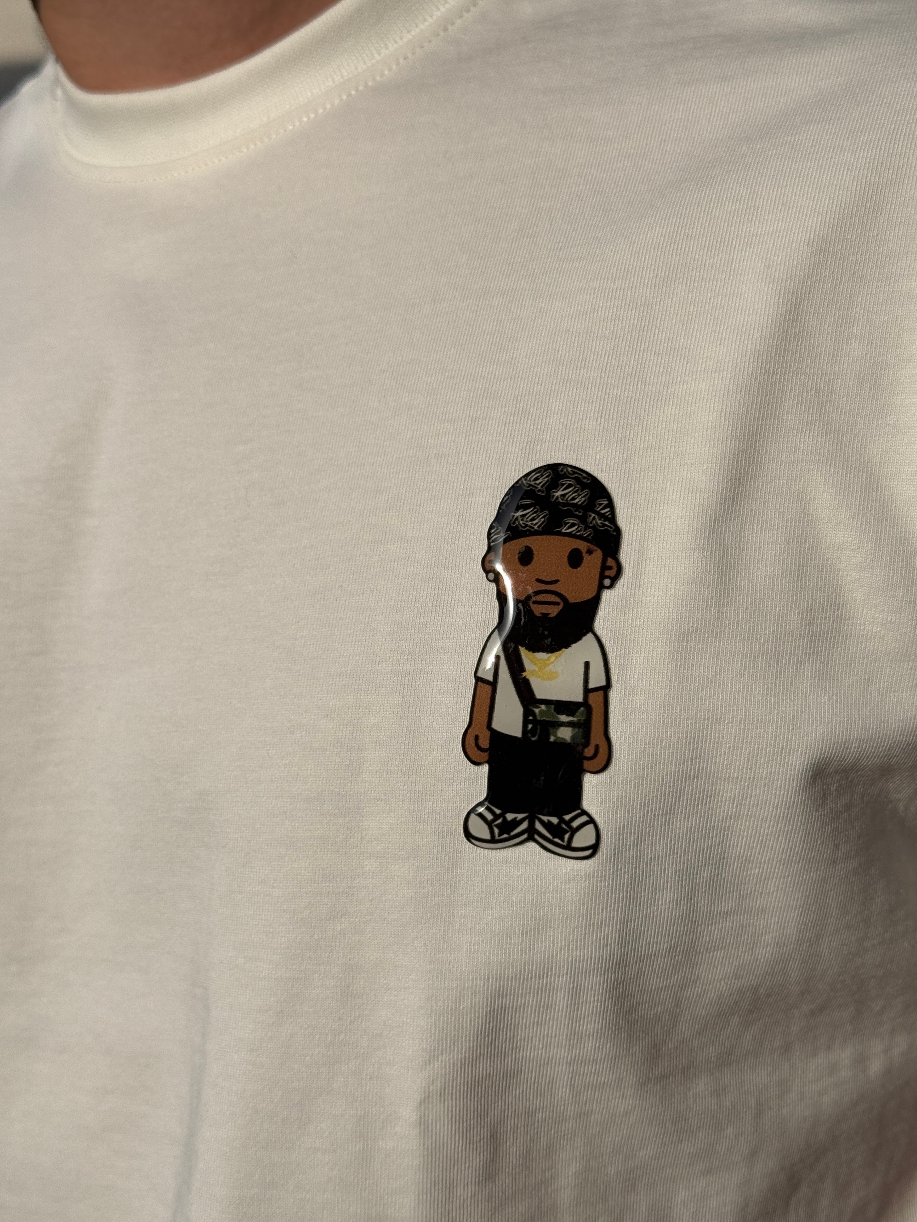 TORINESE "Wassup Lemon" Line Art Embroidered Oversize Tee Collection