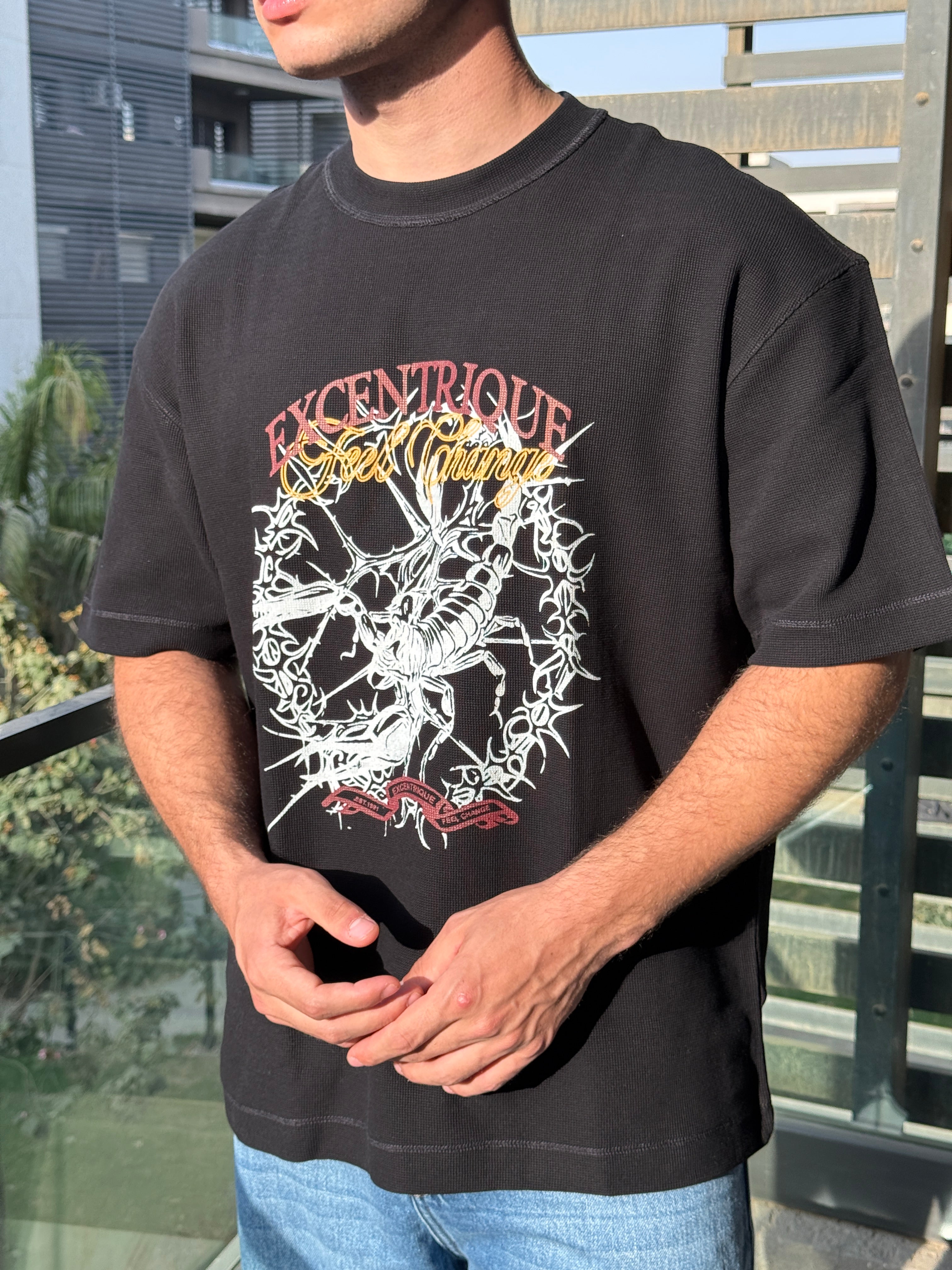 TORINESE "ANOCK" Unique Person Graphic Oversize Tee Collection