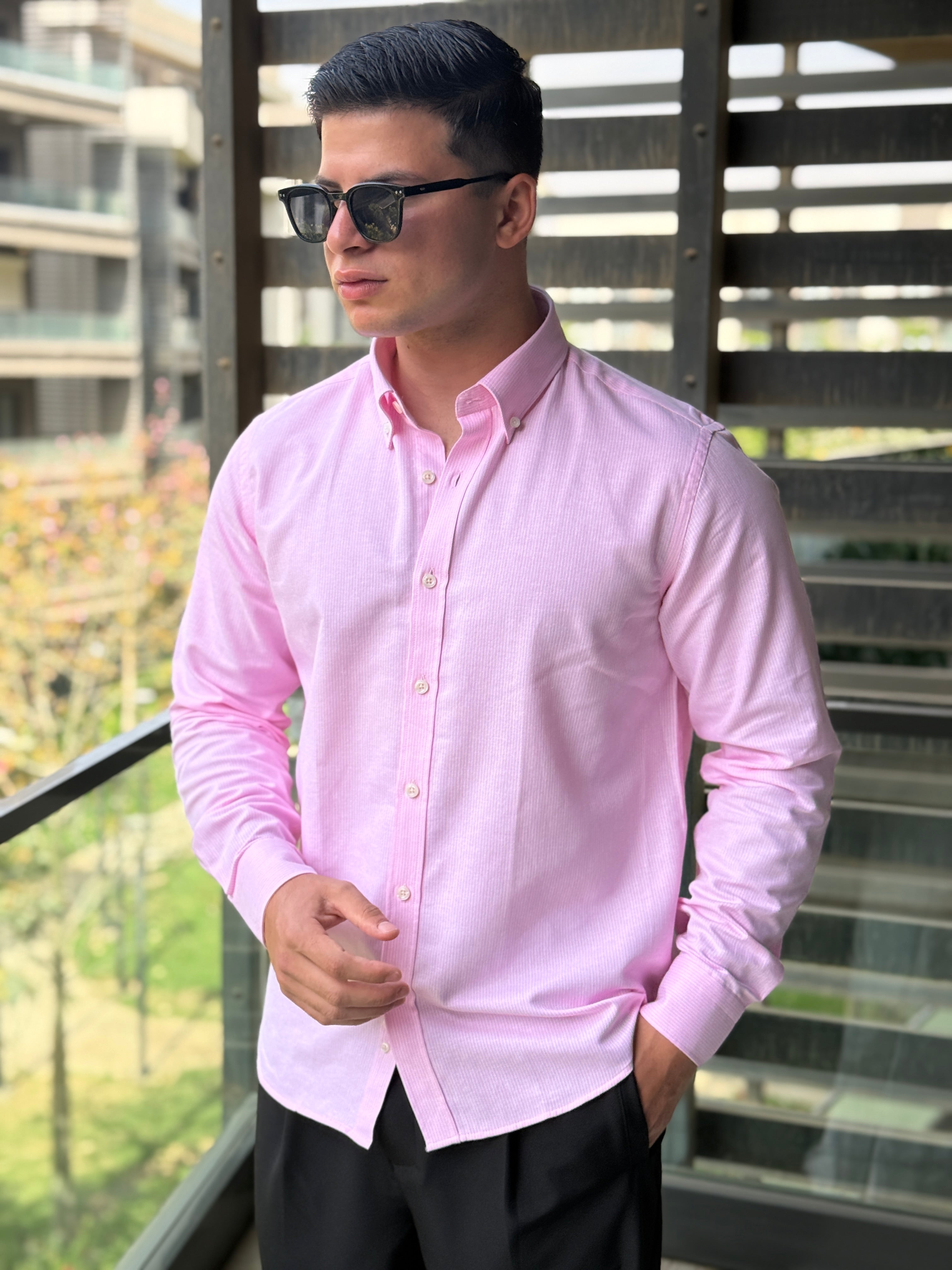 TORINESE "The Micro-Stripe" Premium Smart-Casual Shirt Collection