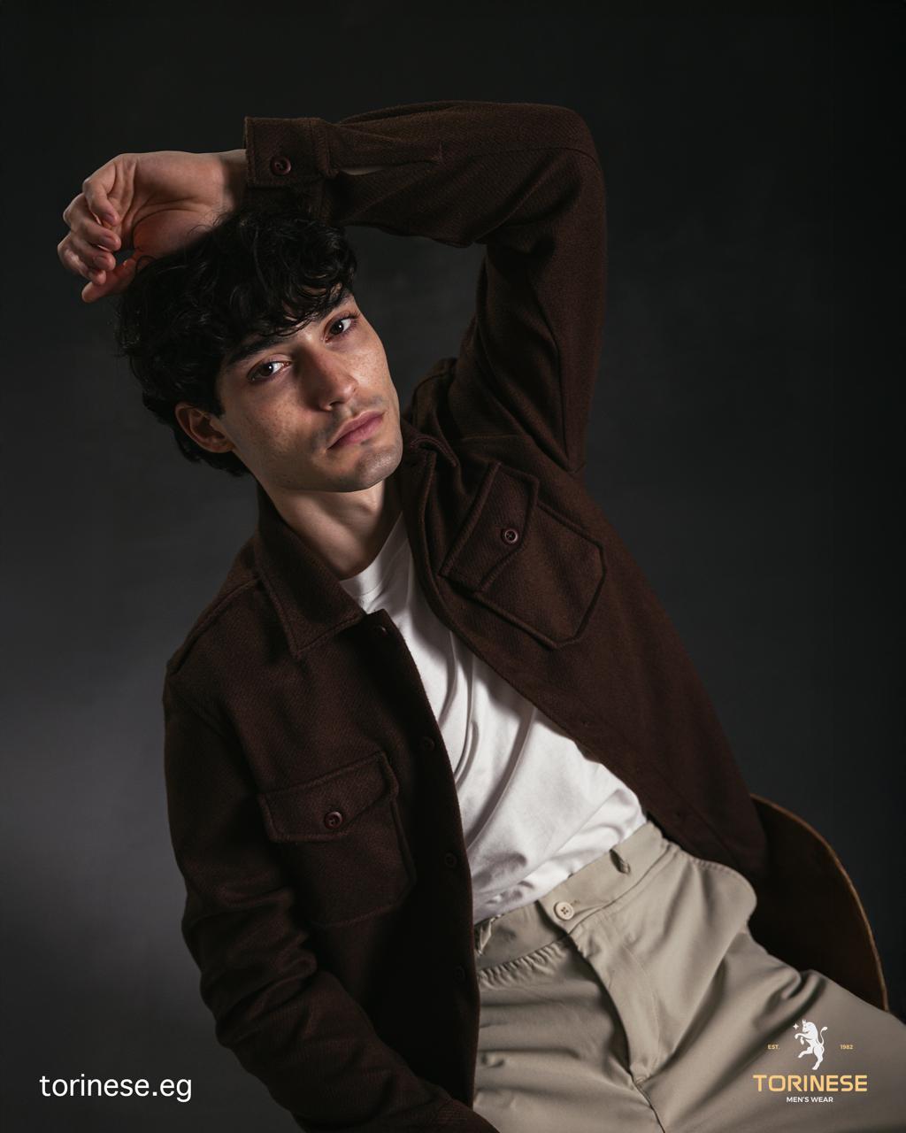 Brown Woolen Winter Shirt