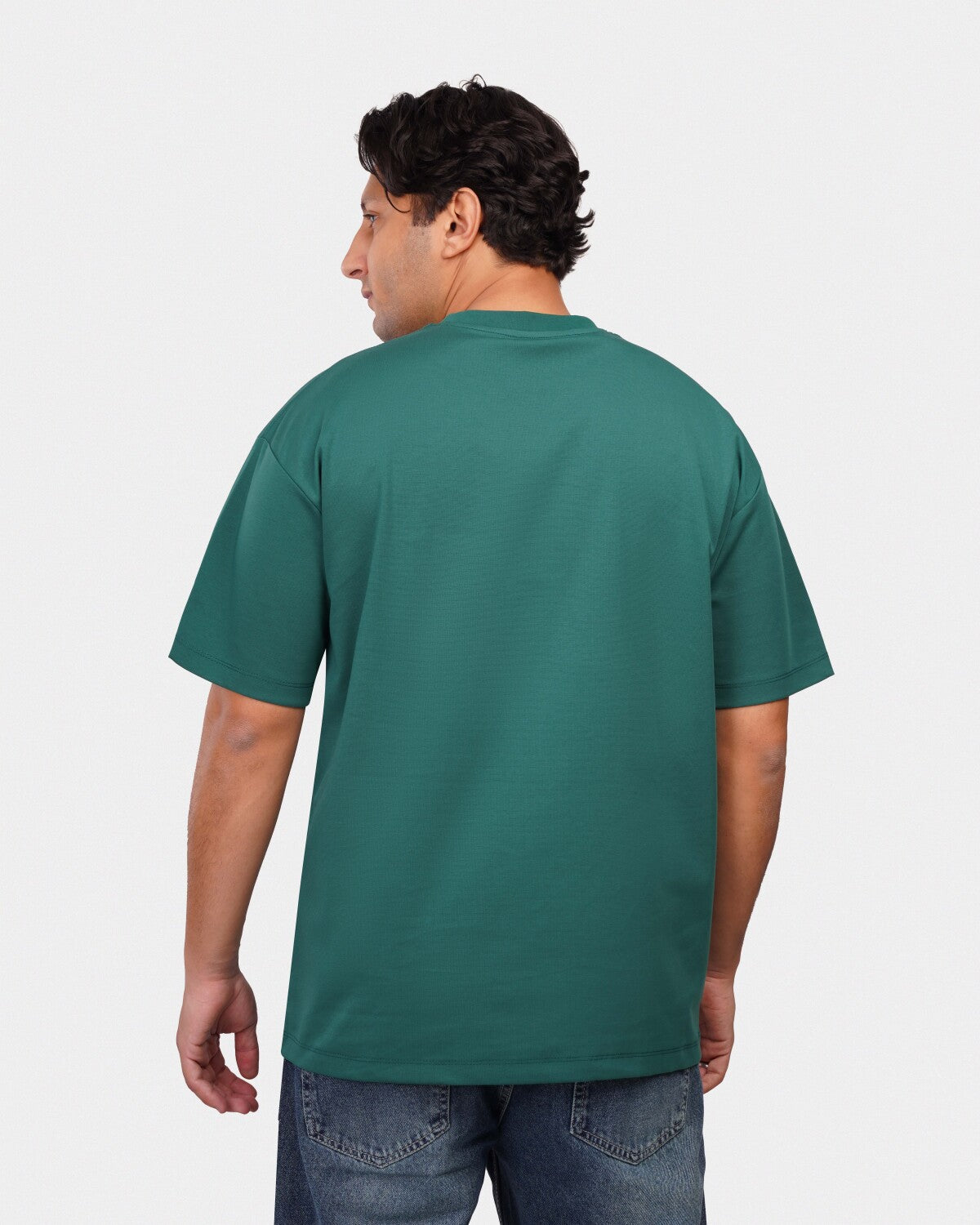 TORINESE "Experience Inspire" Urban Forest Green Oversize Tee