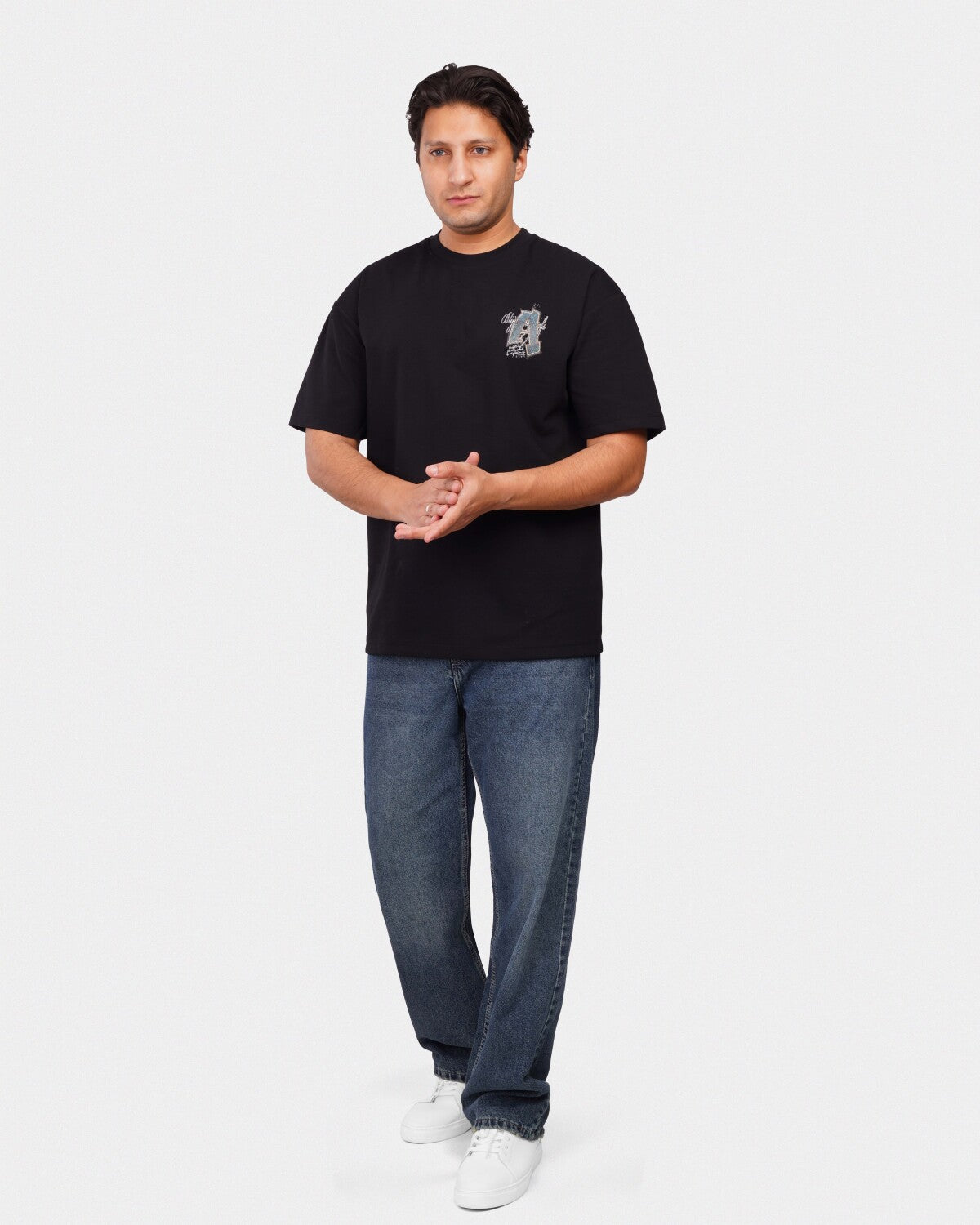 TORINESE "Alpha Noir" Graphic Oversize Tee