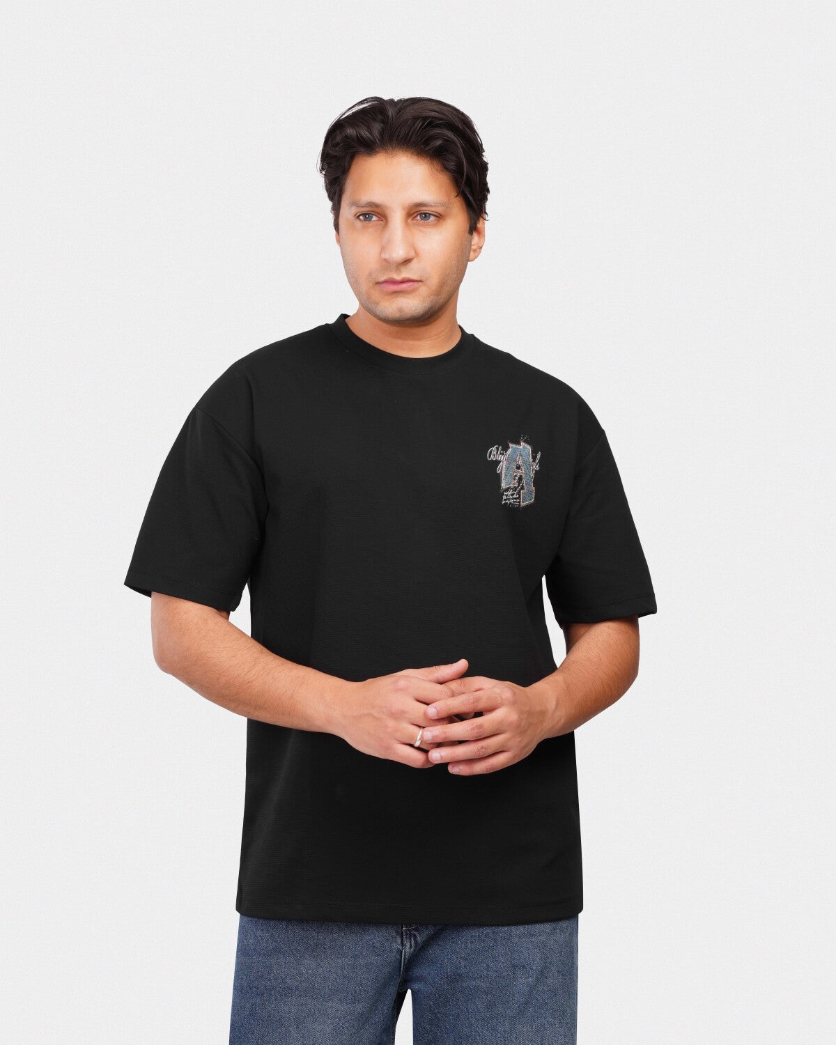 TORINESE "Alpha Noir" Graphic Oversize Tee