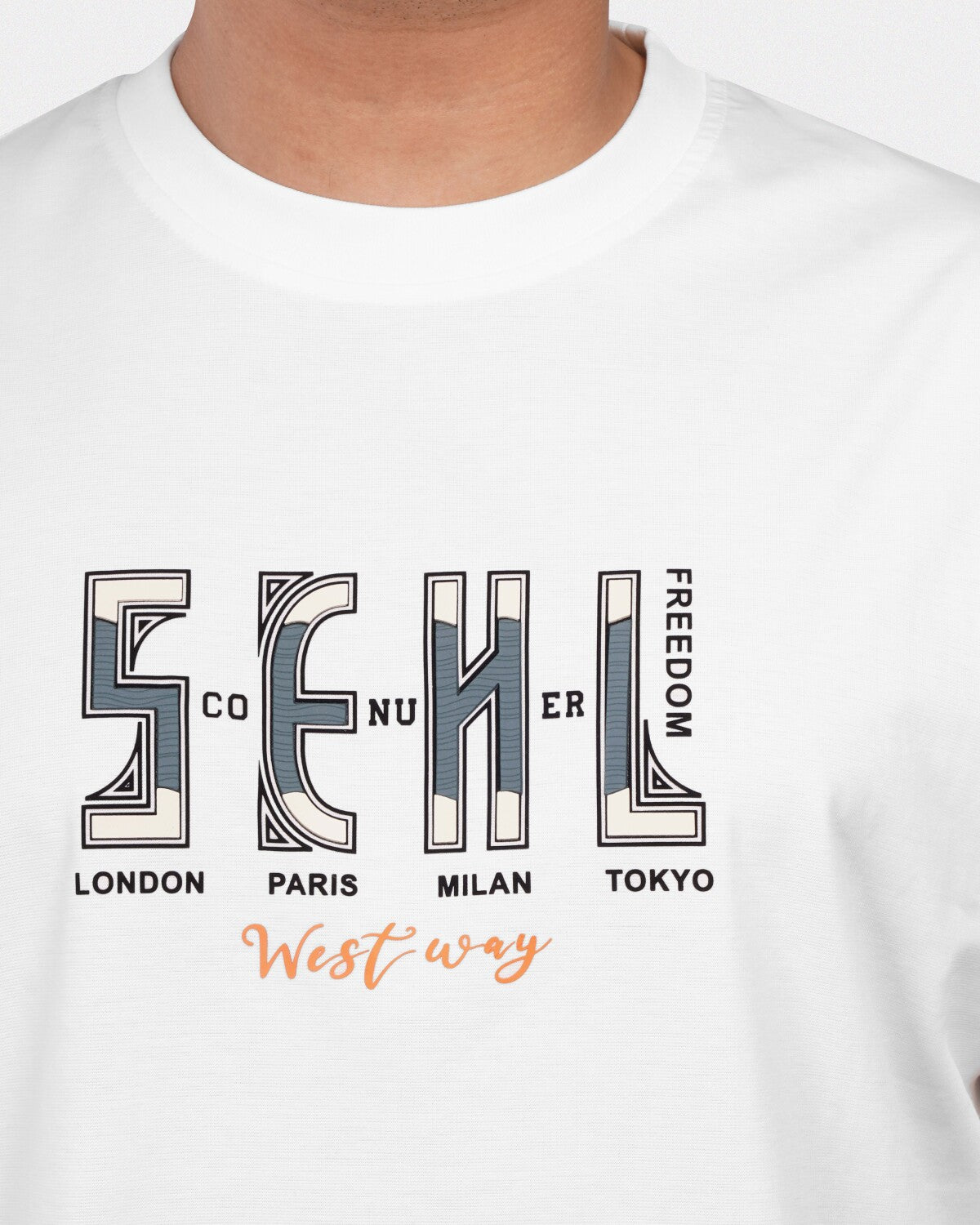 TORINESE "Seven Cities" Urban Culture Oversize Tee