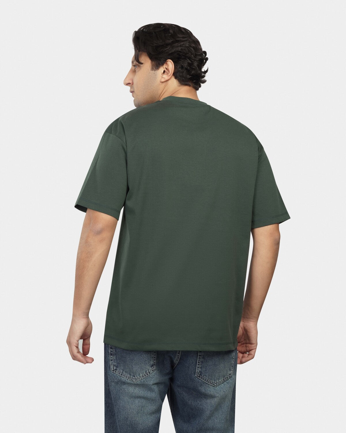 TORINESE "Seven Cities" Urban Culture Olive Oversize Tee