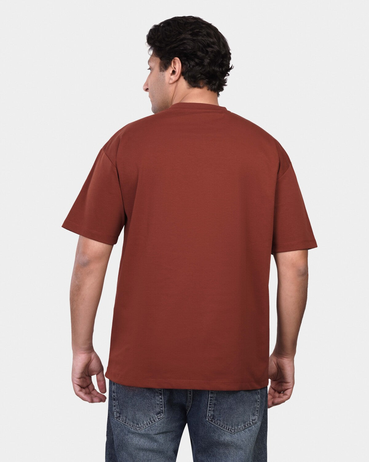 TORINESE "Seven Cities" Urban Culture Terracotta Oversize Tee