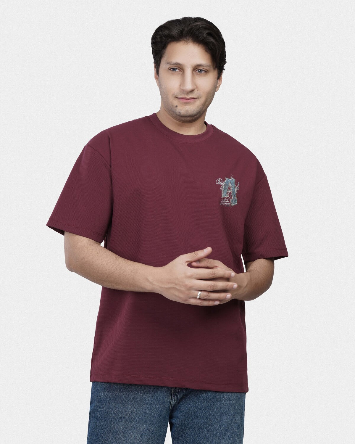 TORINESE "Velvet Vine" Graphic Oversize
