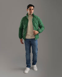Green Puffer Jacket