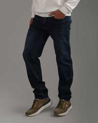 Navy Regular Fit Jeans