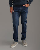 Dark Blue Regular Fit Jeans