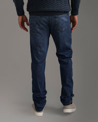 Dark Blue Regular Fit Jeans